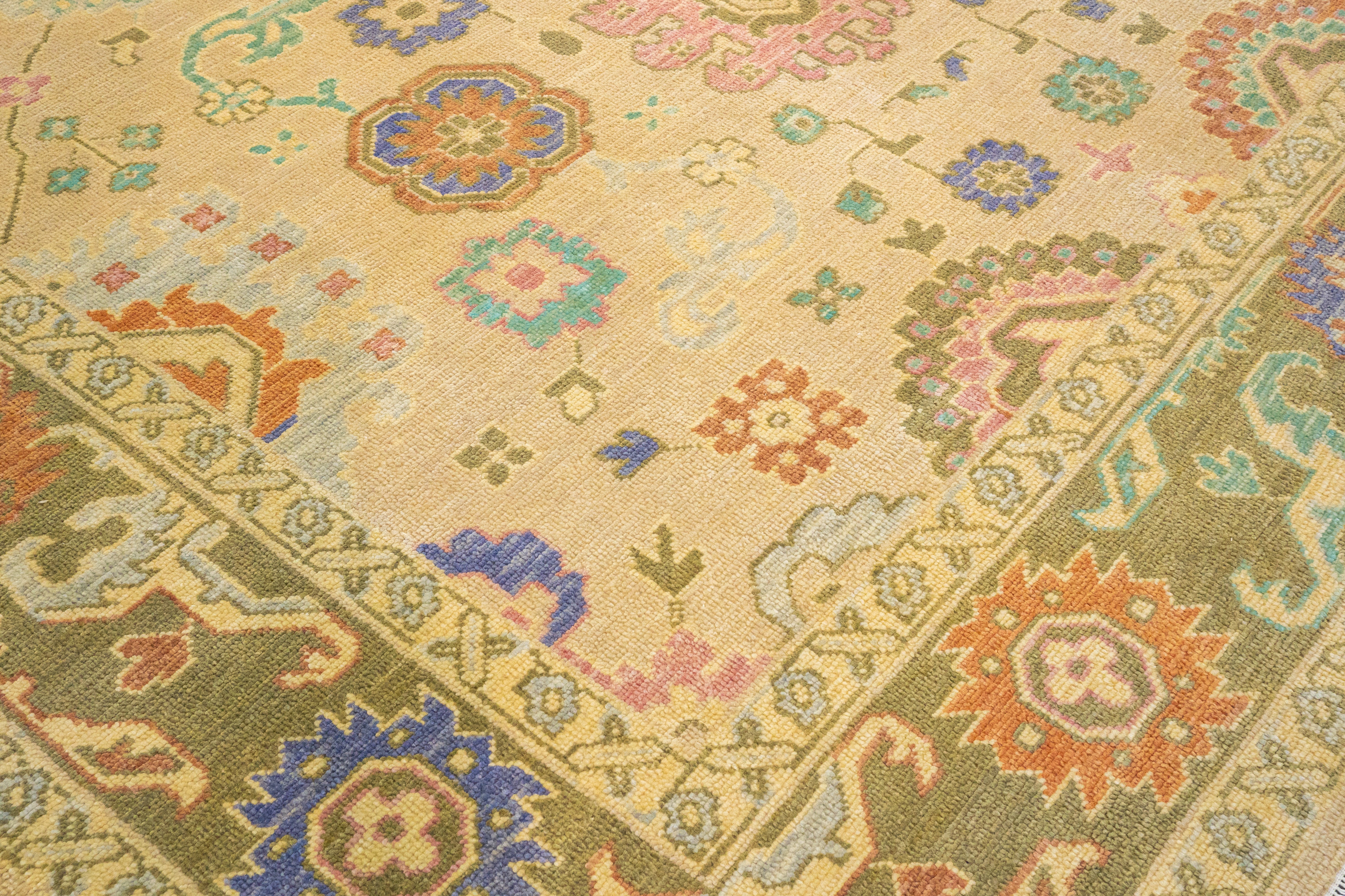 Handknotted Carpet, DIA: 1043 OUSHAK, MULTI COLOR