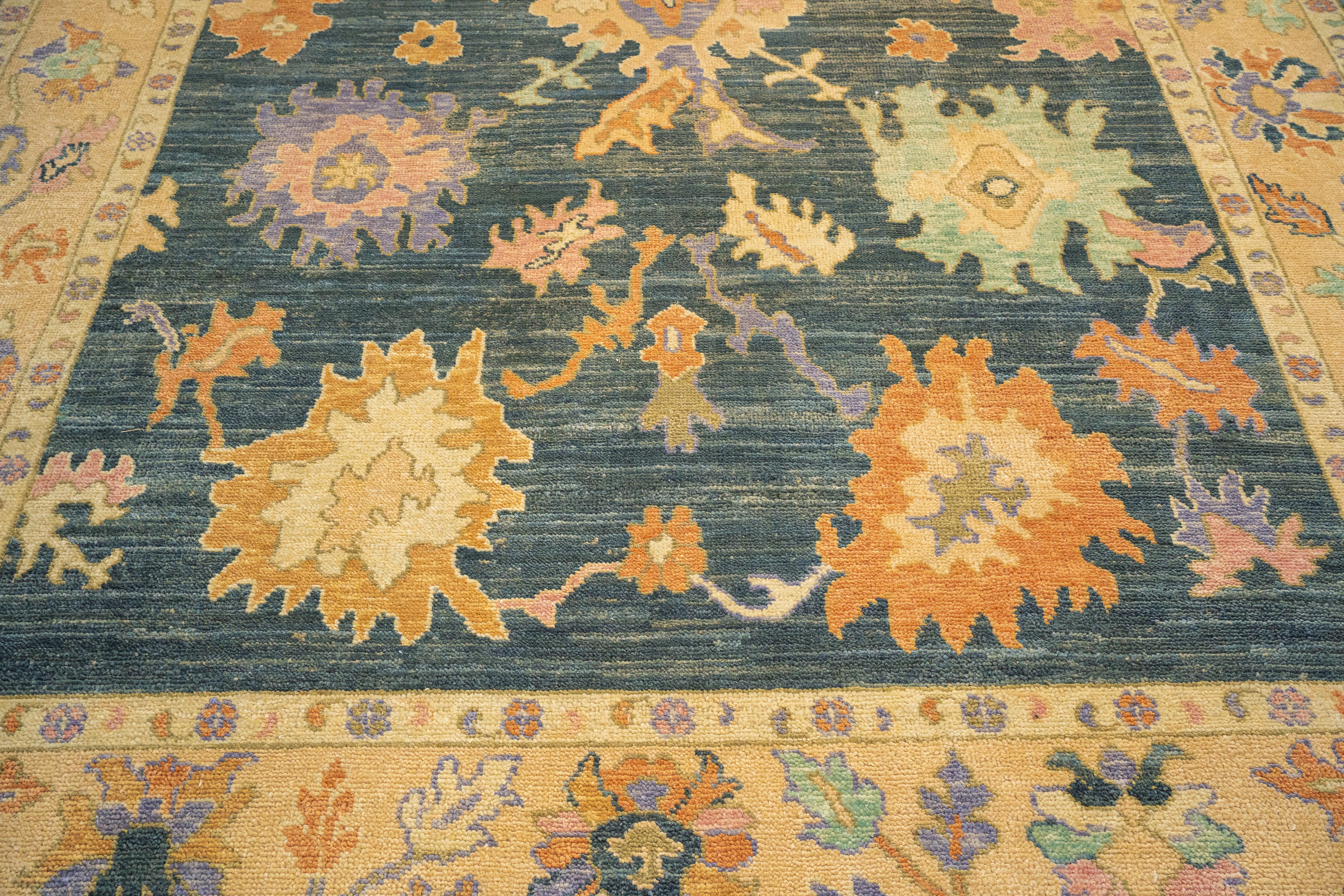 Handknotted Carpet, DIA: 1044 OUSHAK, MULTI COLOR