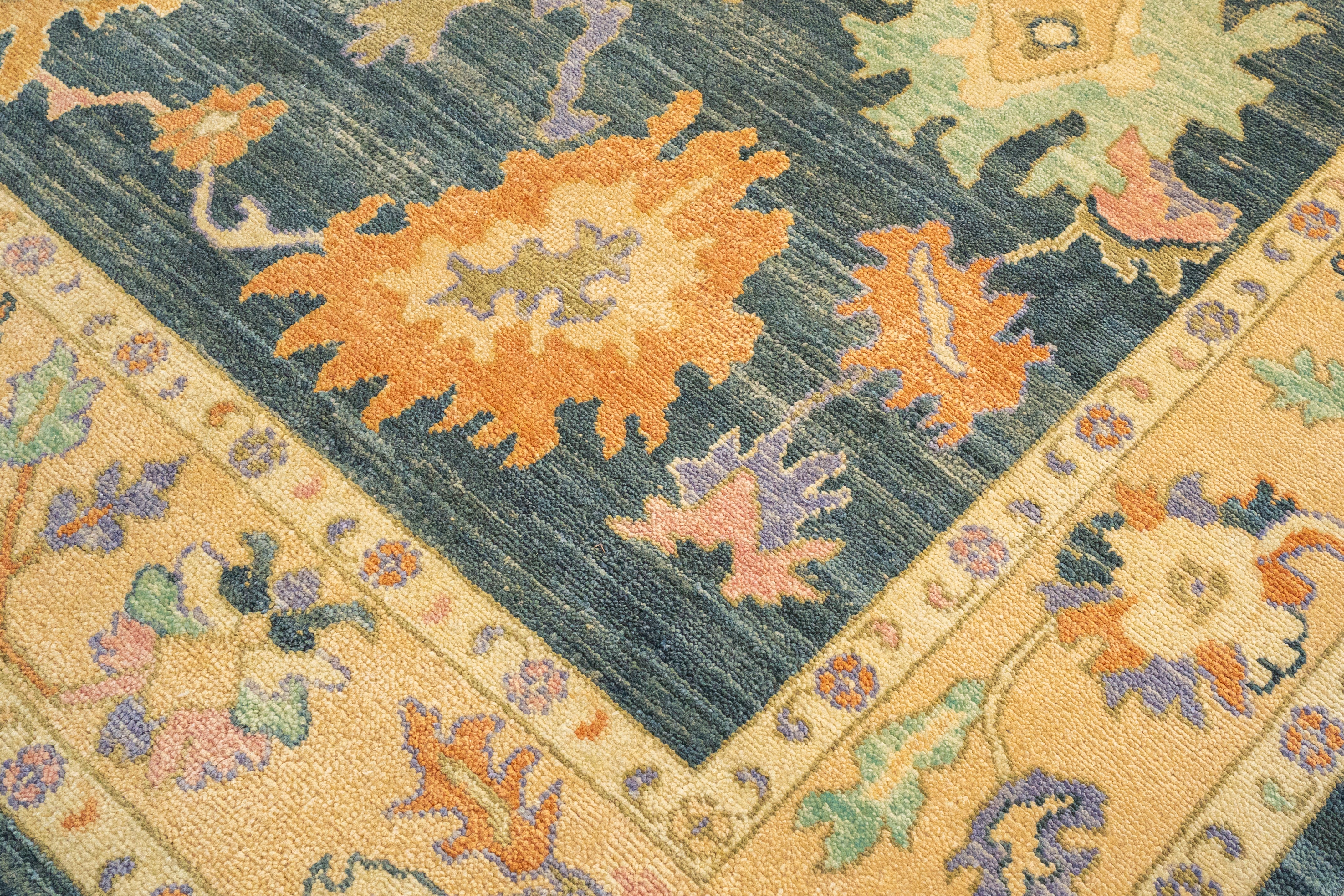Handknotted Carpet, DIA: 1044 OUSHAK, MULTI COLOR