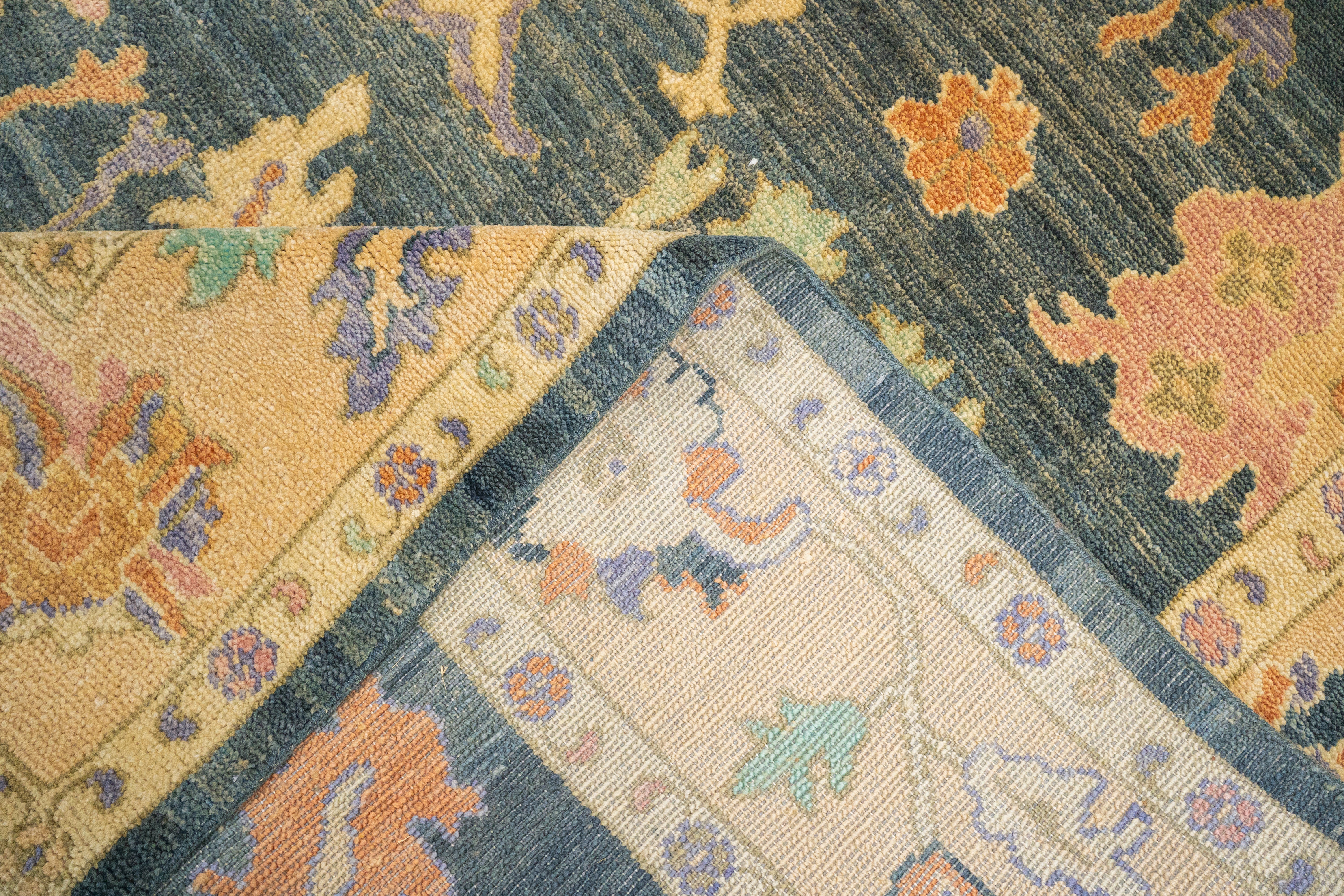 Handknotted Carpet, DIA: 1044 OUSHAK, MULTI COLOR