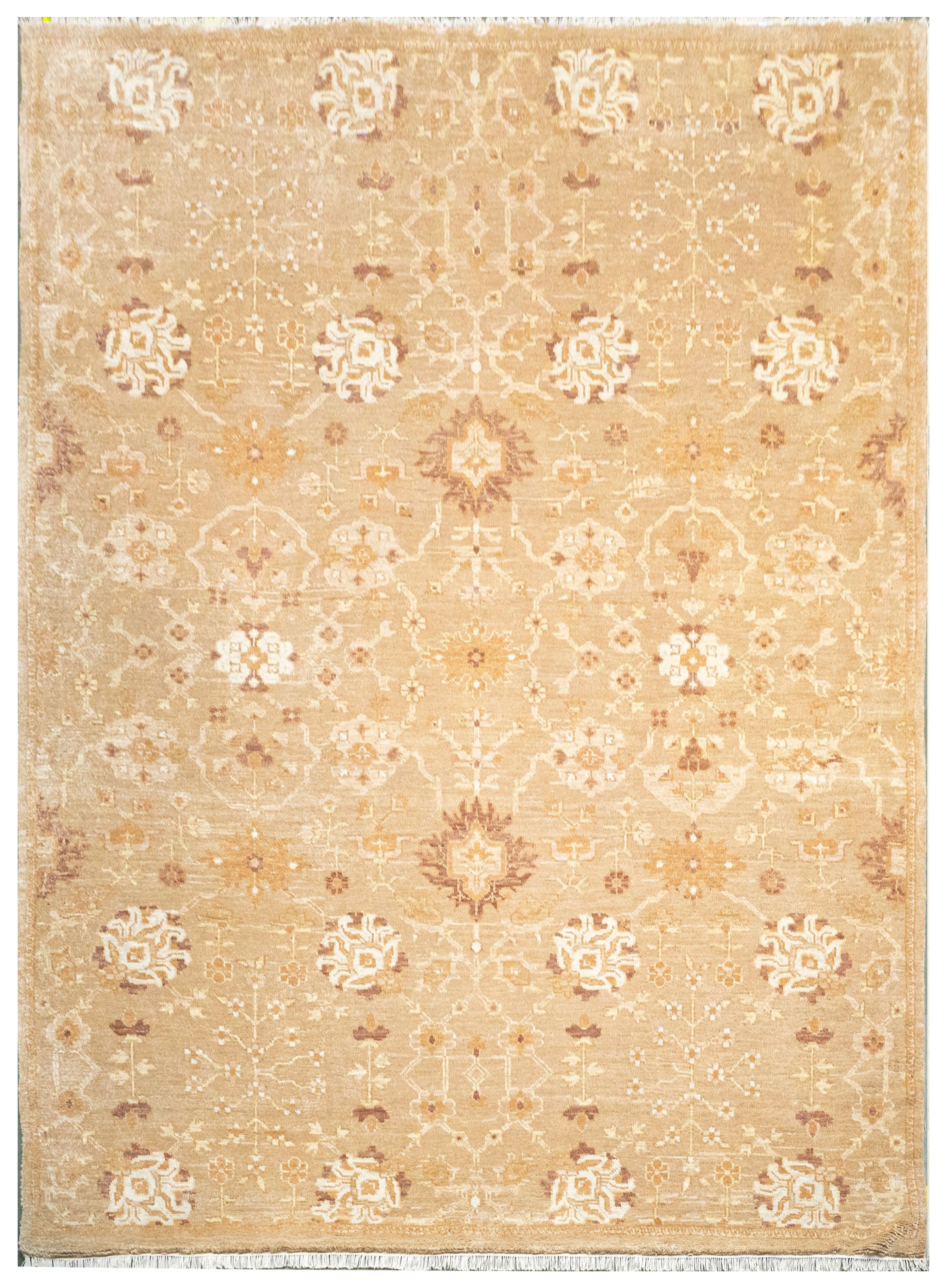 Handknotted Carpet, DIA: 1047 OUSHAK, MULTI COLOR