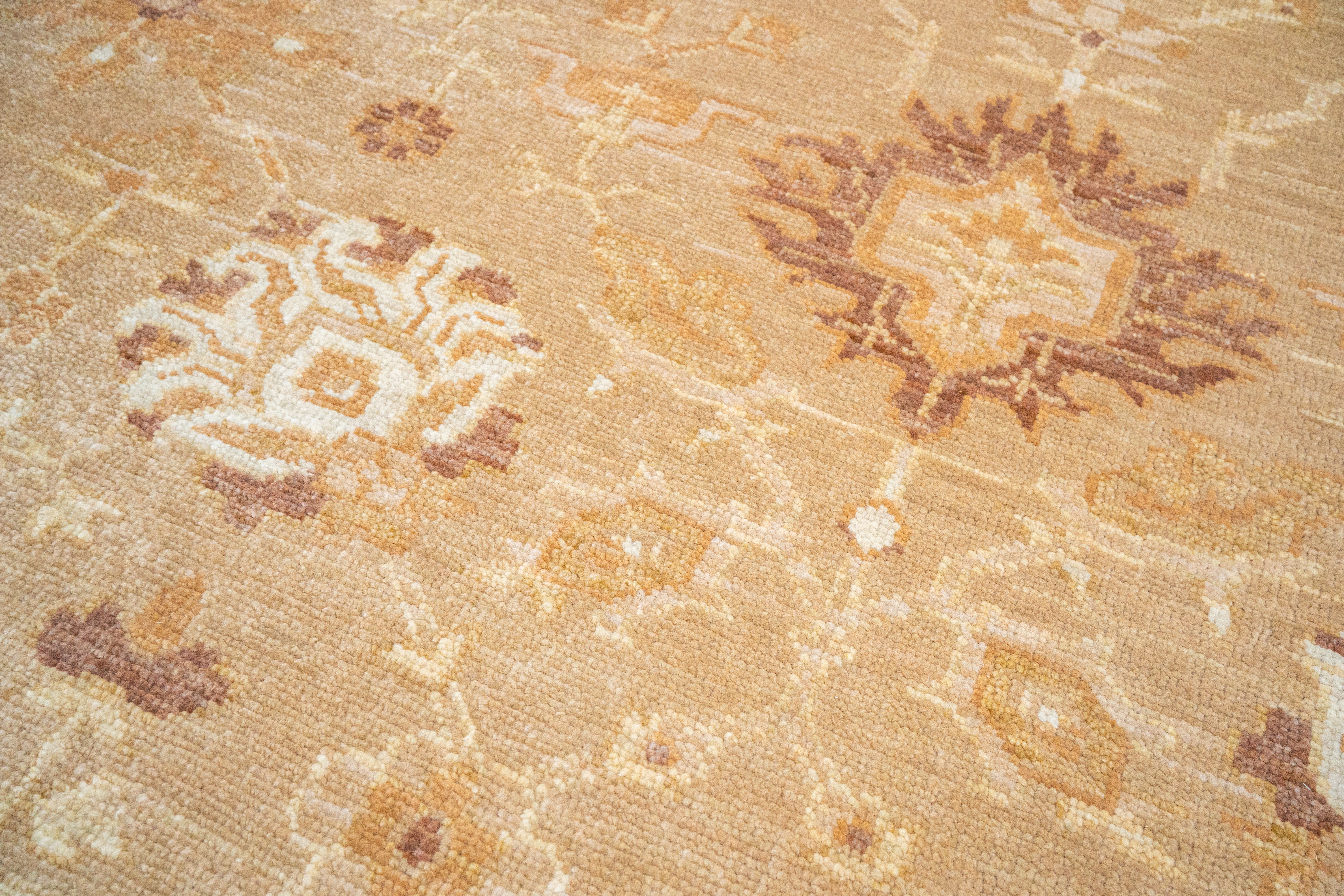 Handknotted Carpet, DIA: 1047 OUSHAK, MULTI COLOR