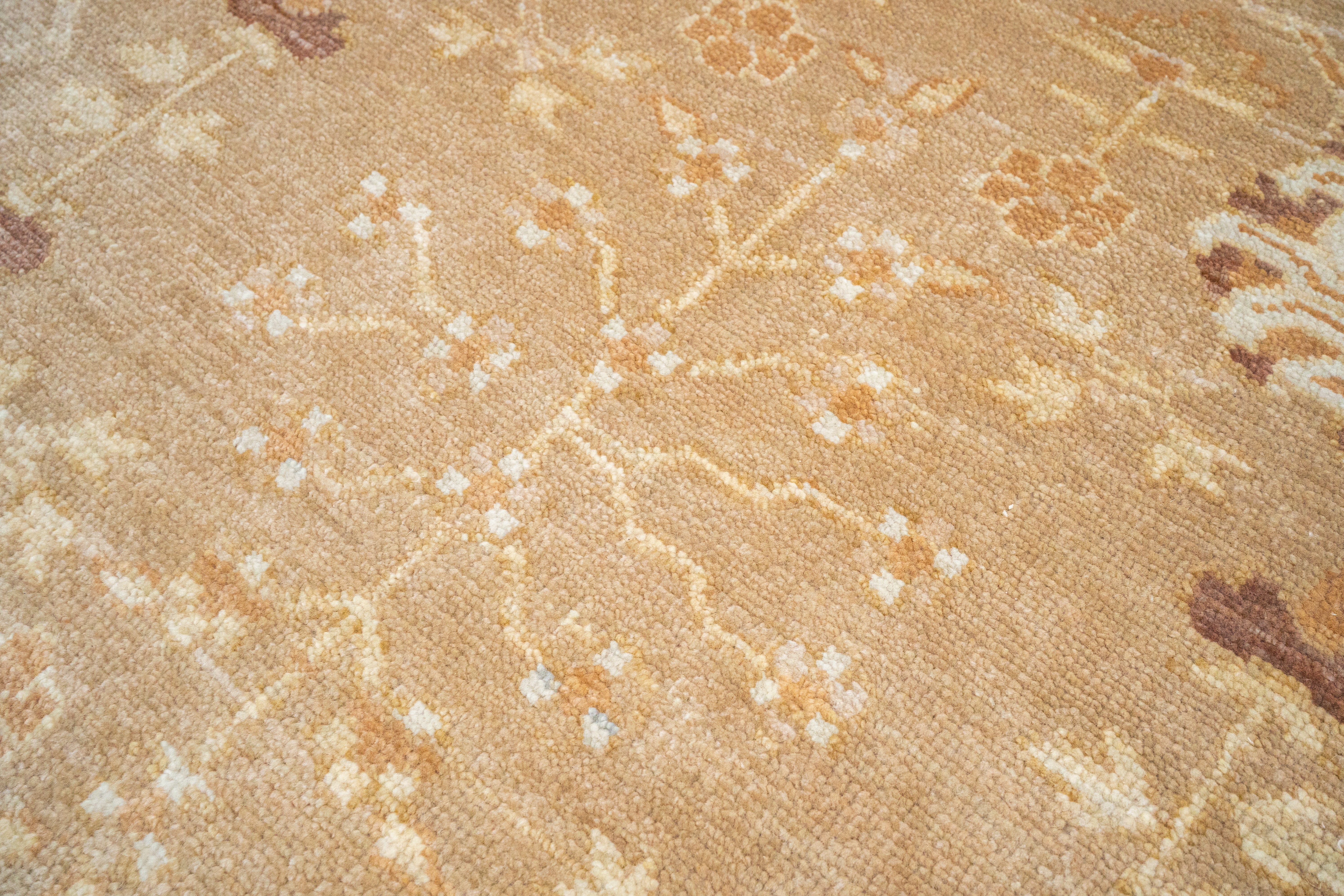 Handknotted Carpet, DIA: 1047 OUSHAK, MULTI COLOR