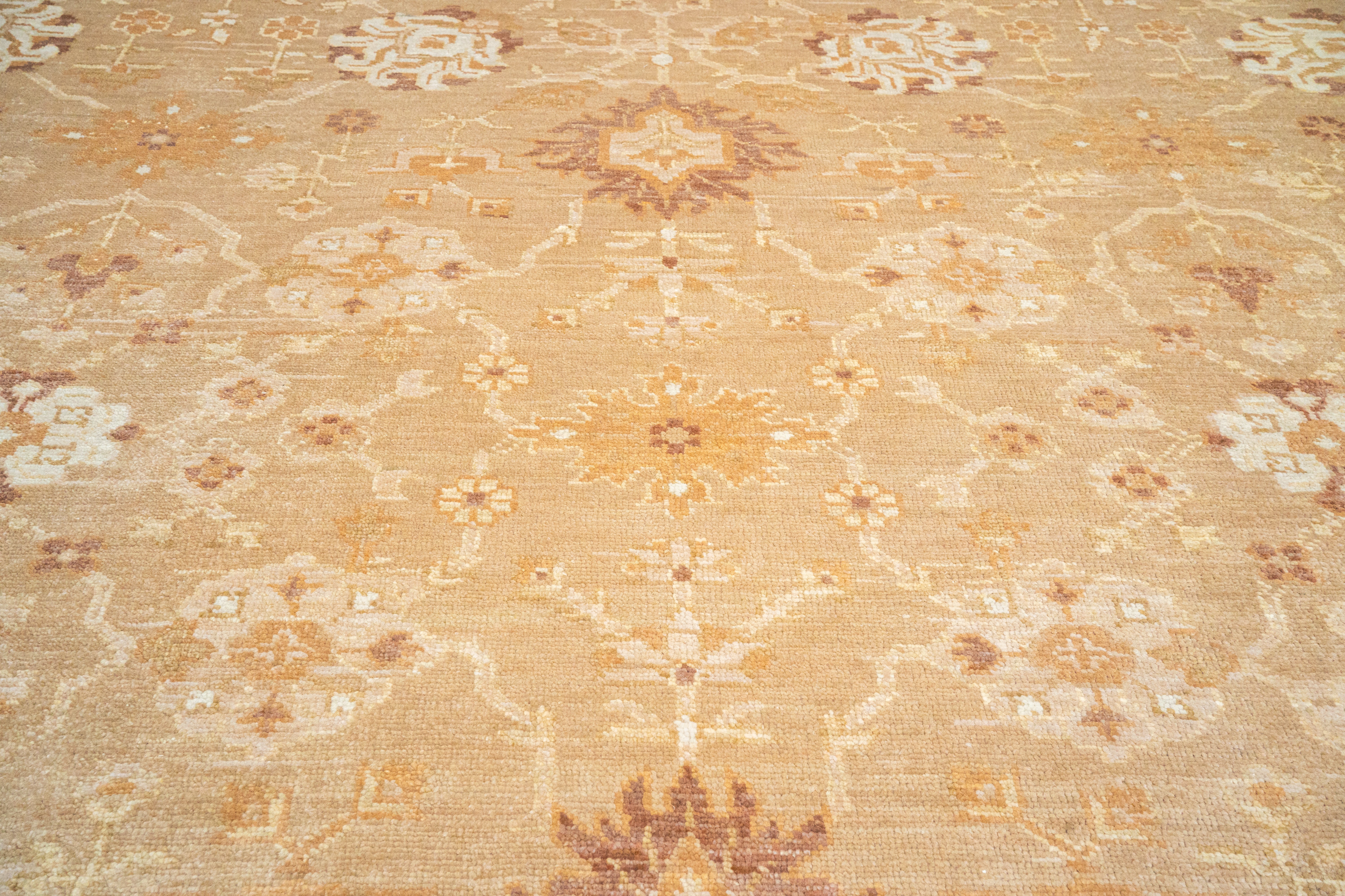 Handknotted Carpet, DIA: 1047 OUSHAK, MULTI COLOR