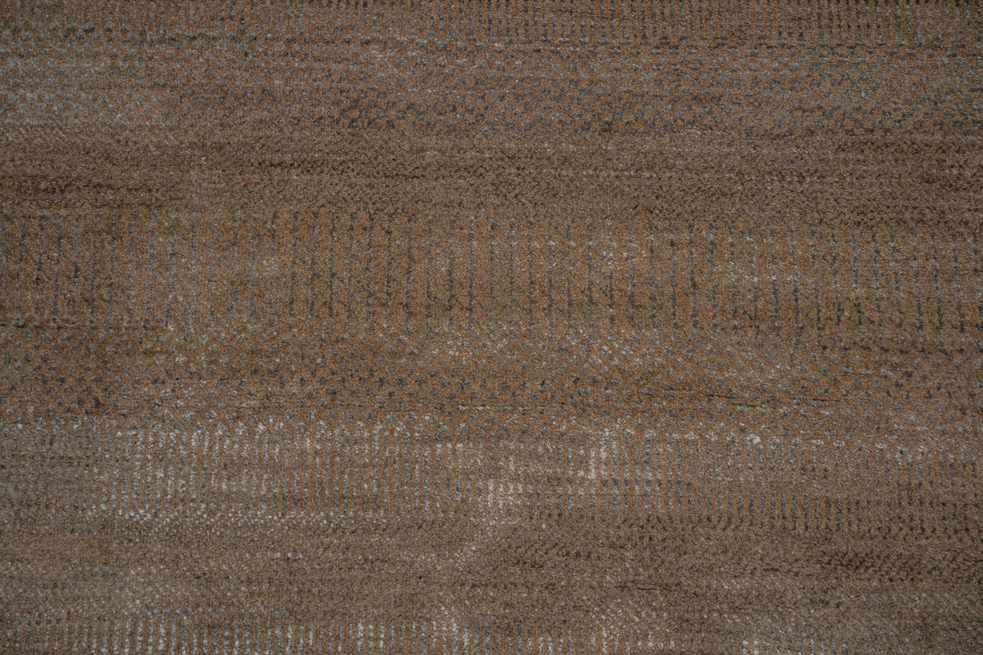 Handknotted Carpet, DIA- 1049 MCN,  Brown & Coffee