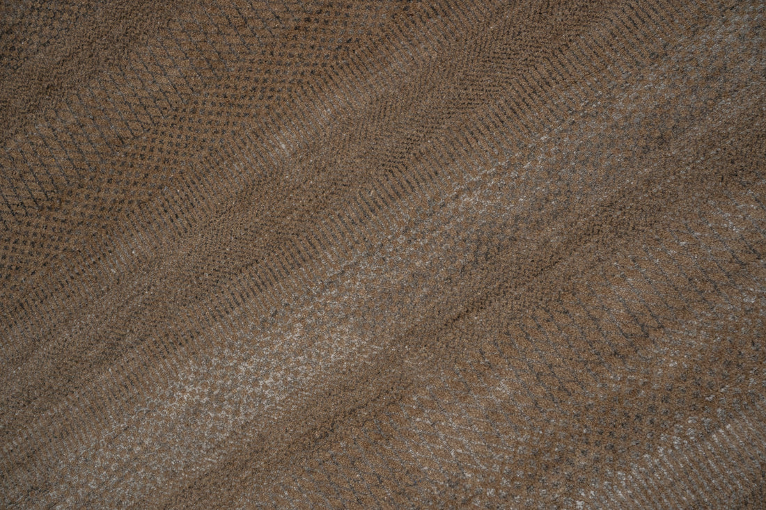 Handknotted Carpet, DIA- 1049 MCN,  Brown & Coffee