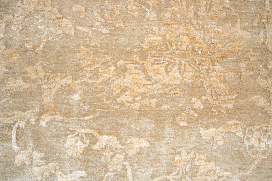 Handknotted Modern Carpet DIA- 1053 JK-A Tan & Desert Sand