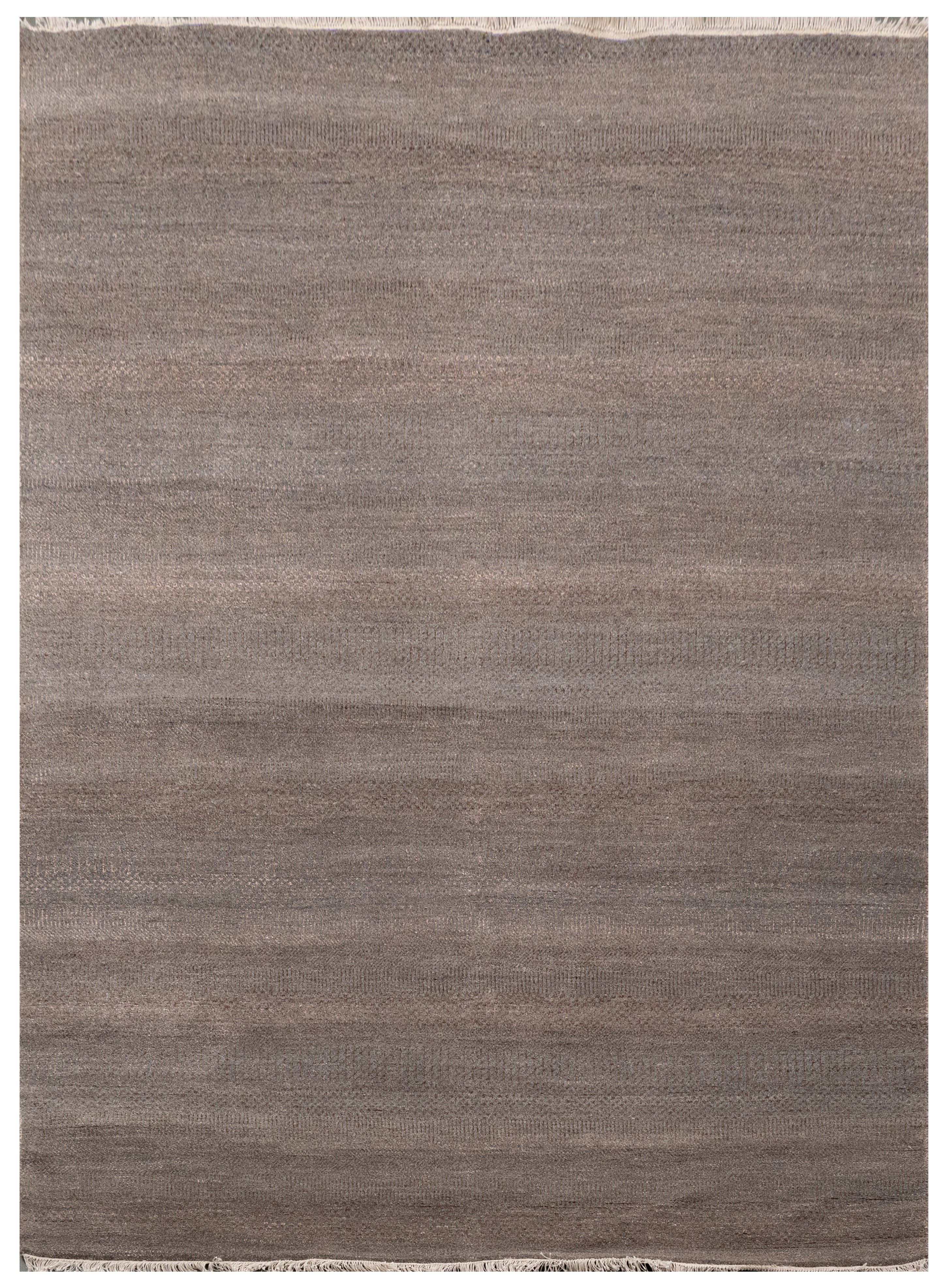Handknotted Carpet DIA- 1061 MCN,  Dim Gray & Royal Brown