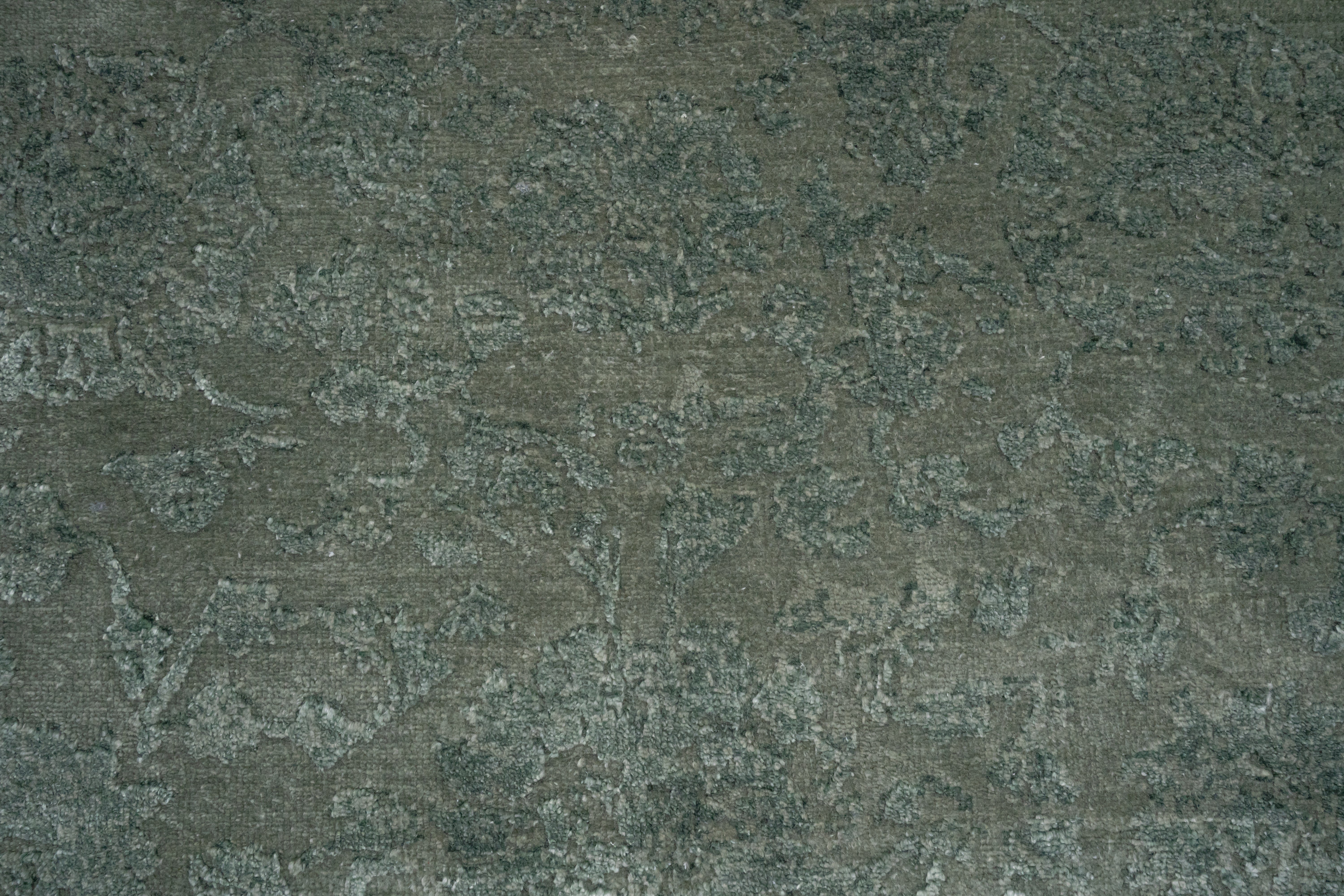 Handknotted Rug  DIA- 1067 JK-A Granite Gray & Outer Space