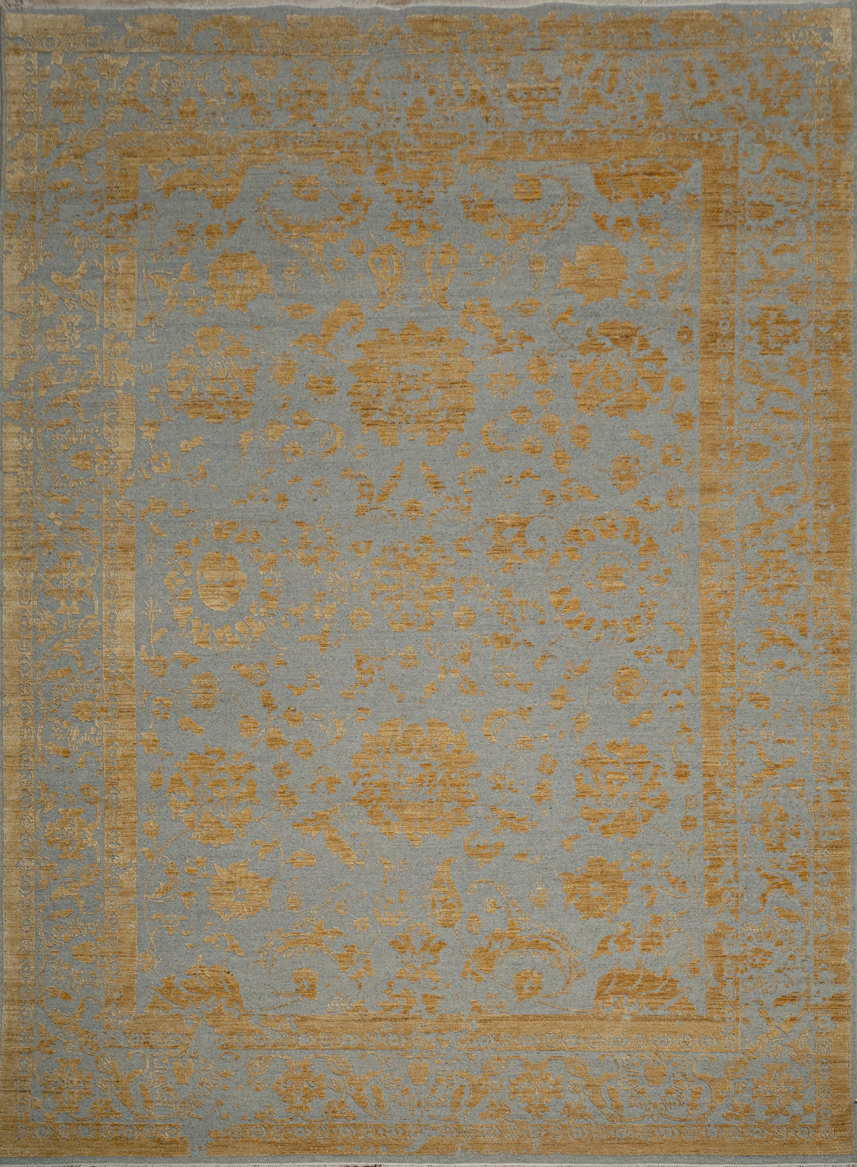 Handknotted Modern Carpet DIA- 18