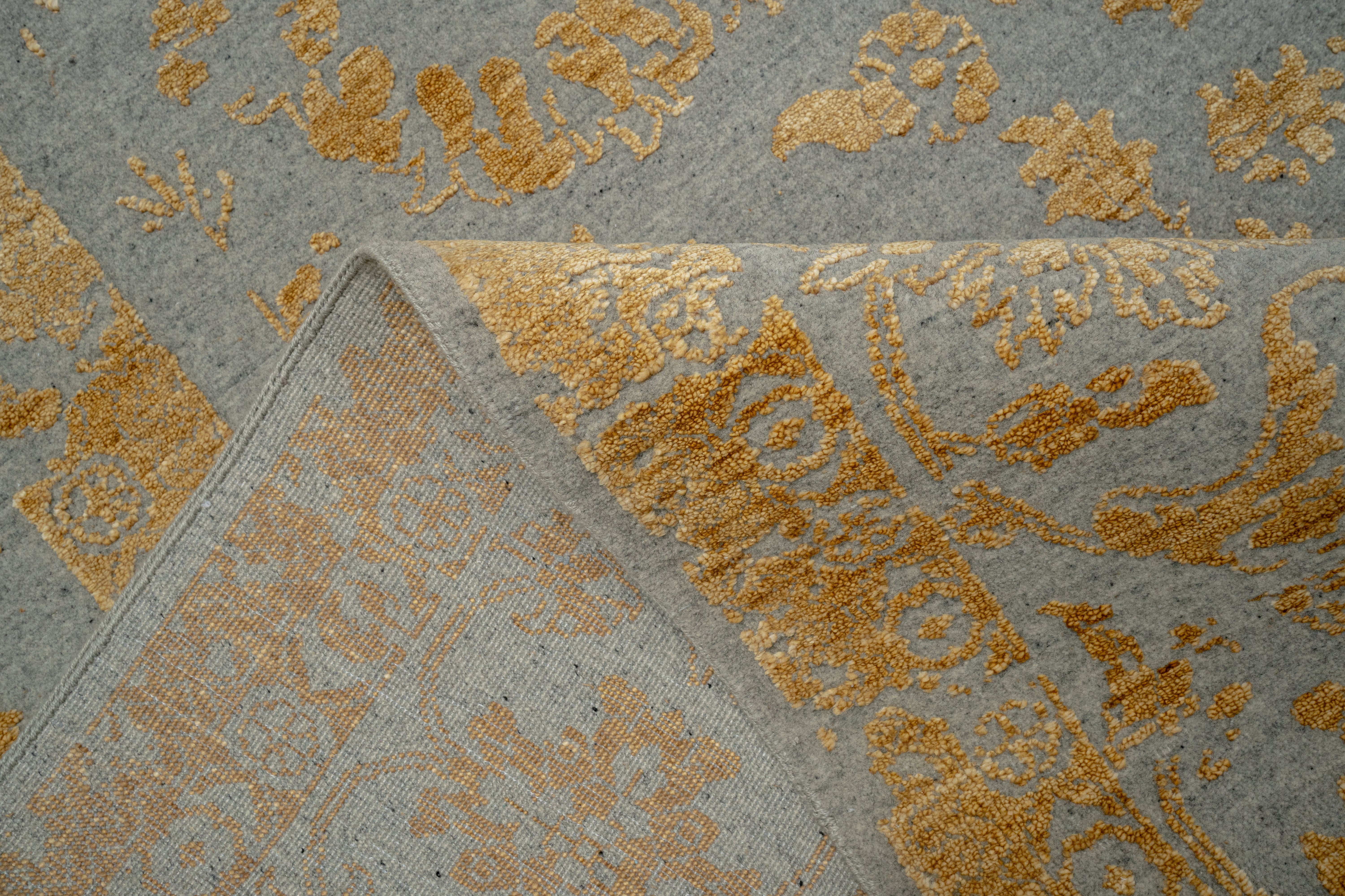 Handknotted Modern Carpet DIA- 18