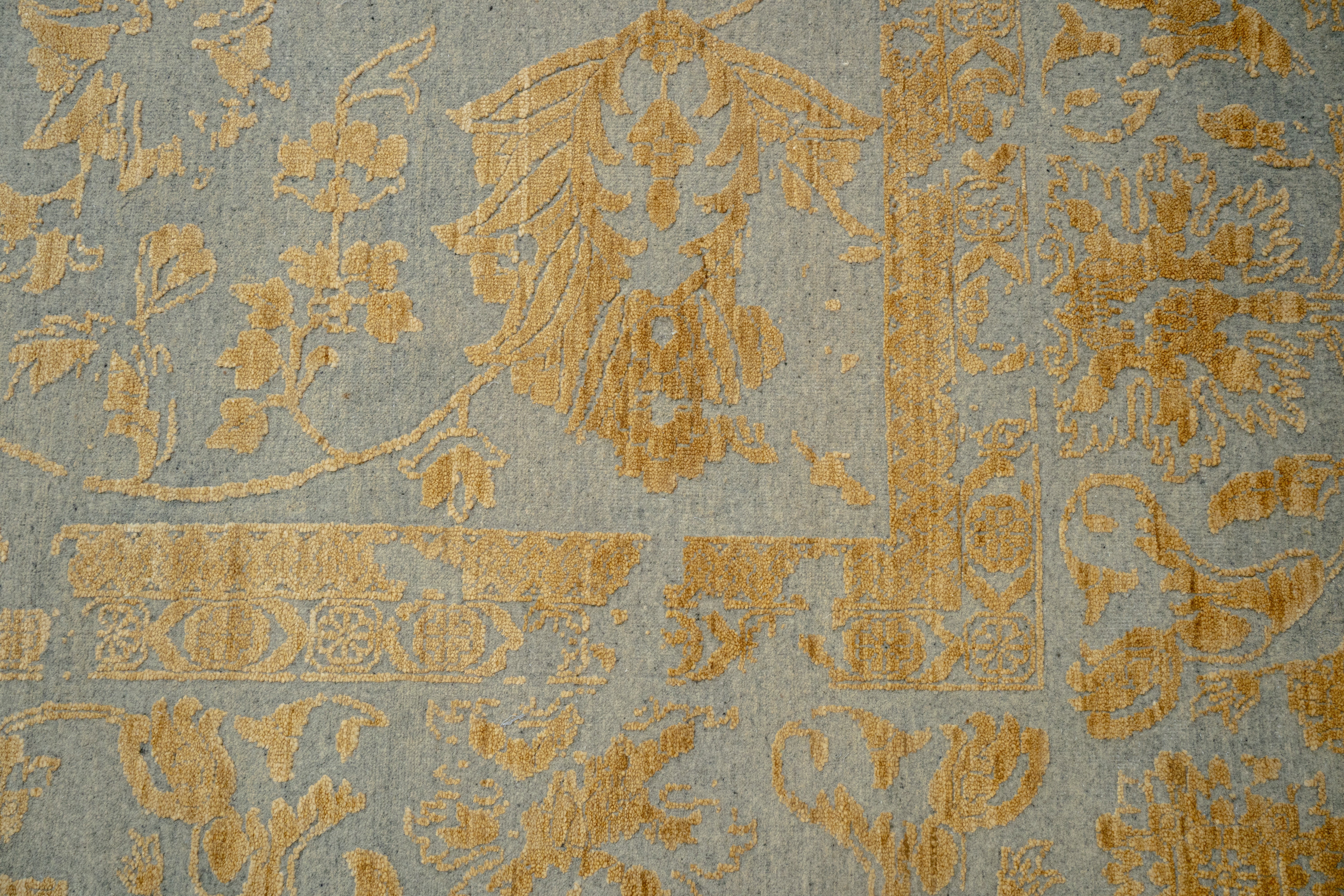 Handknotted Modern Carpet DIA- 24