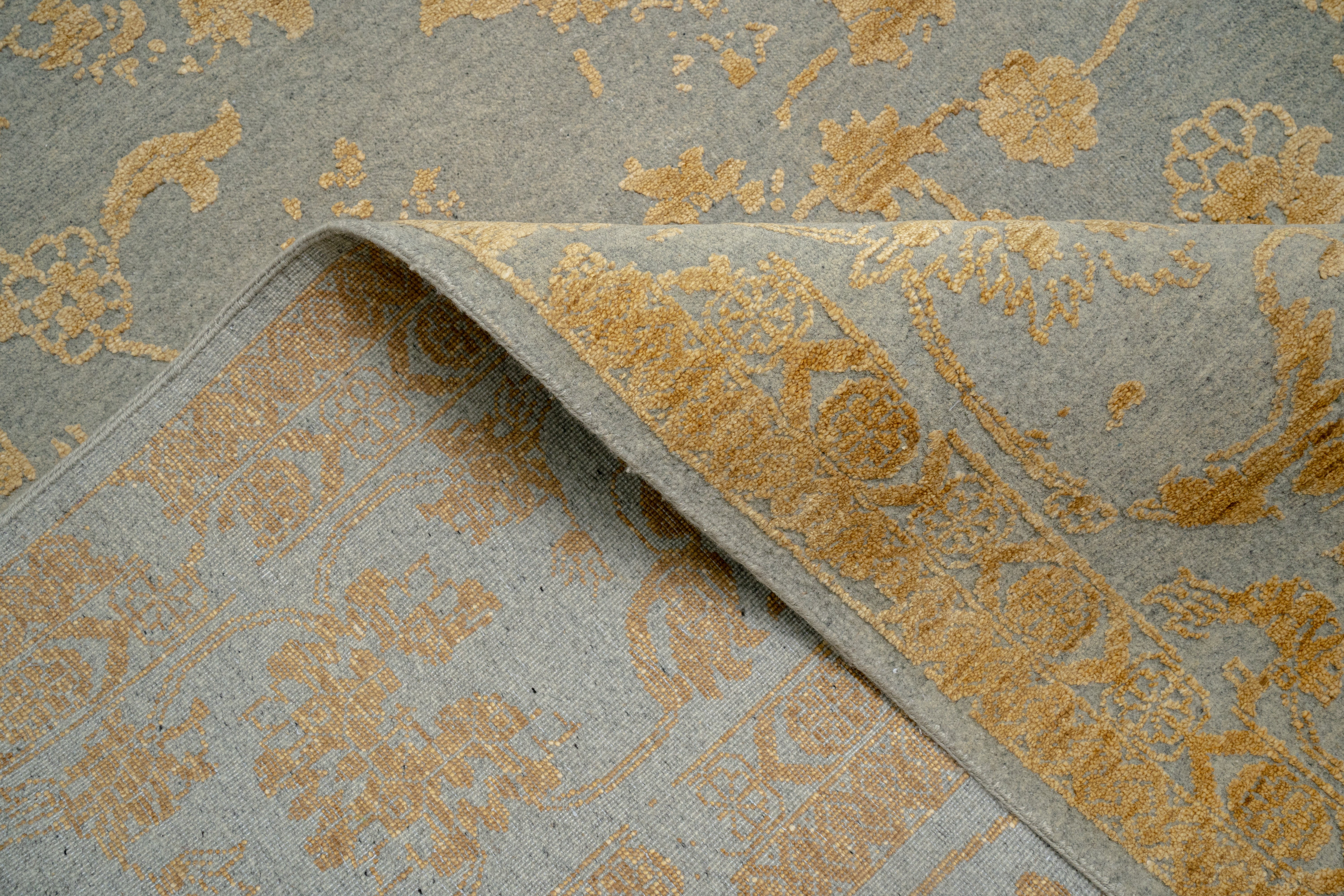 Handknotted Modern Carpet DIA- 24