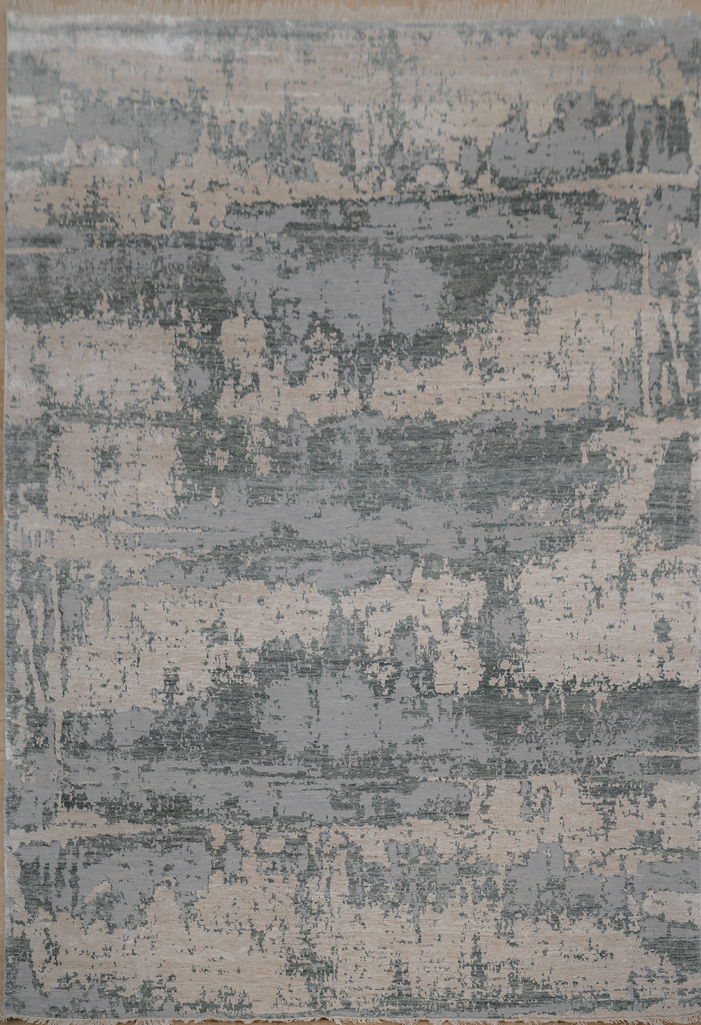 Abstract Design Handknotted Carpet DIA- 257