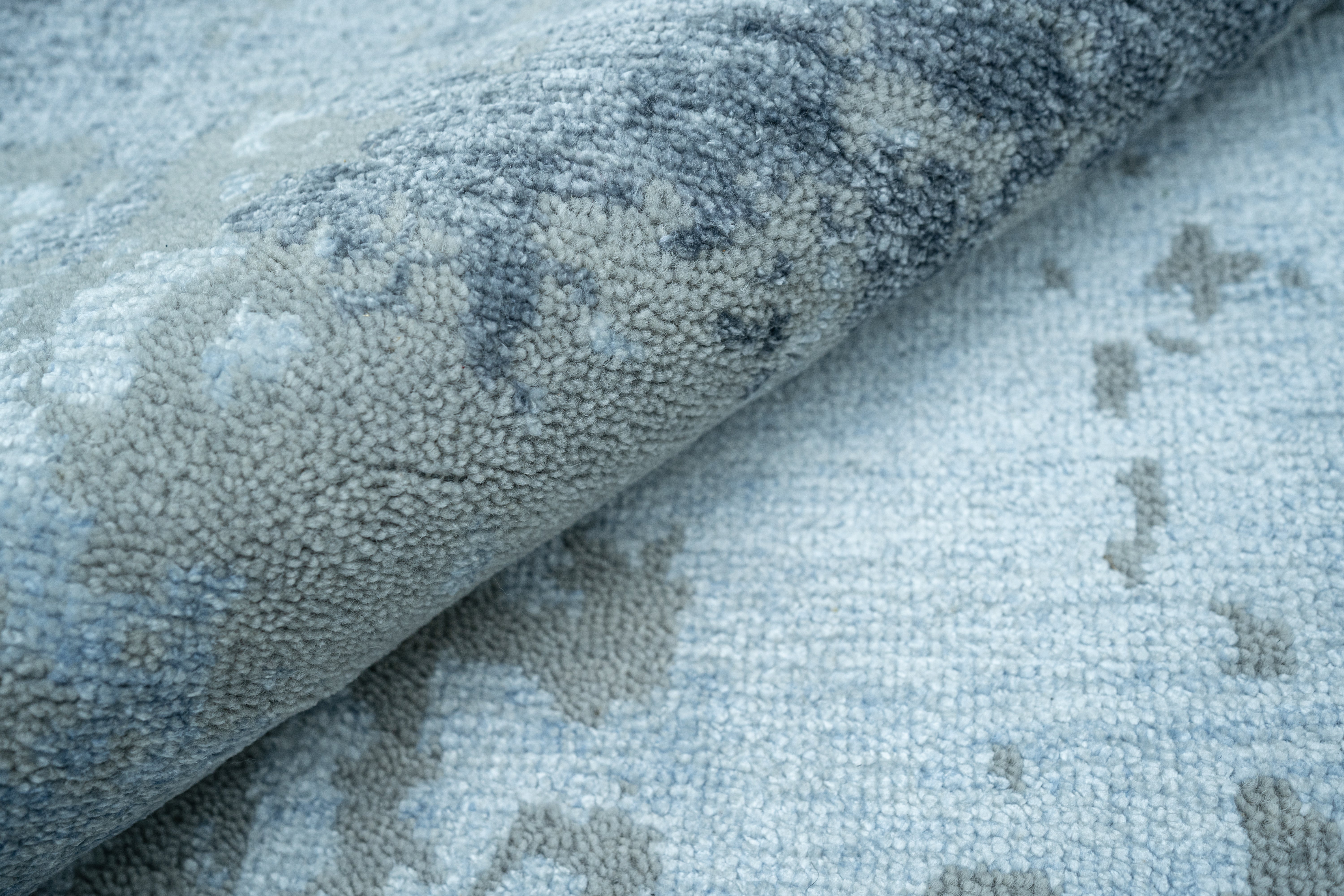 Abstract Design Handknotted Carpet DIA- 1026