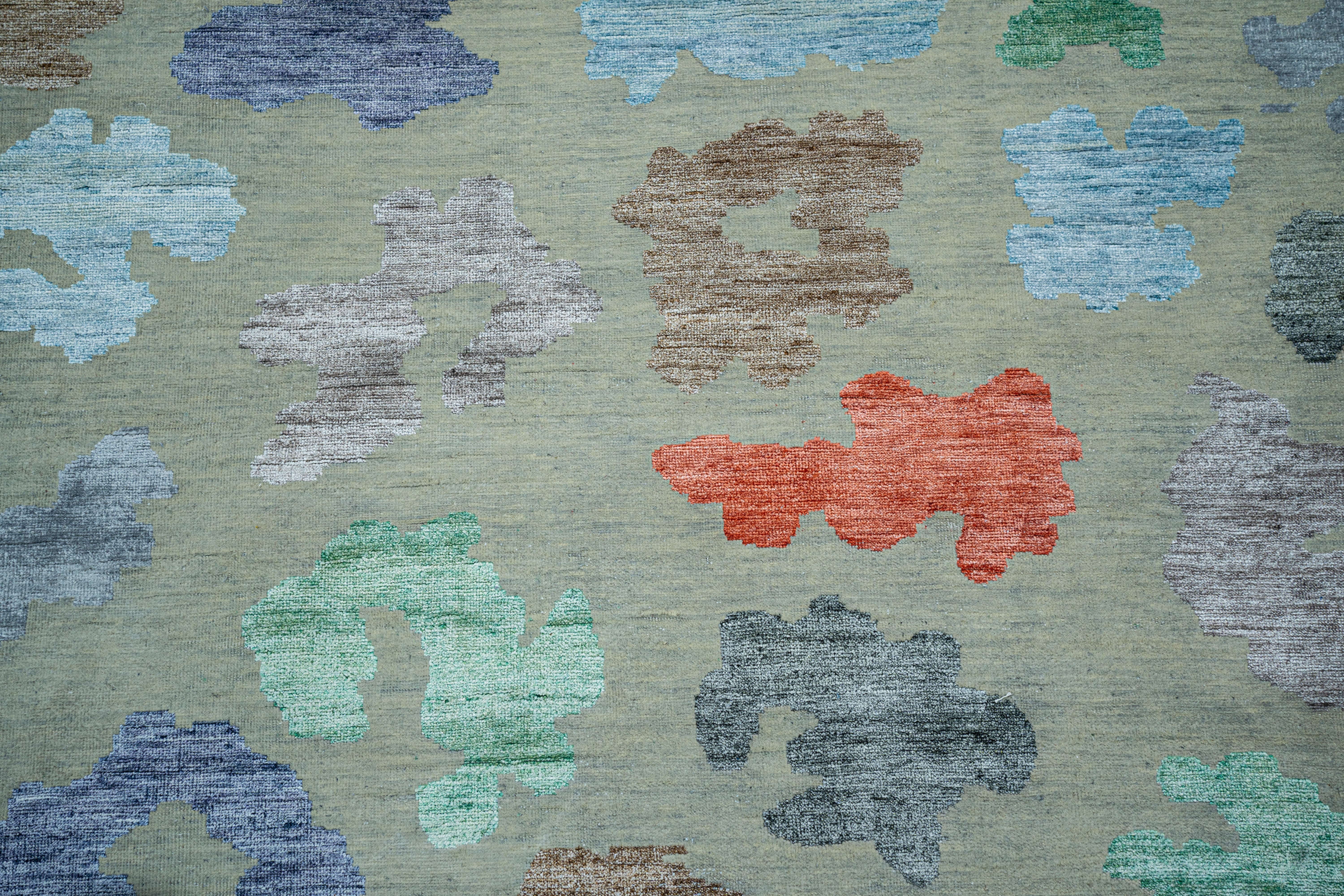 Handknotted Carpet DIA- 1375