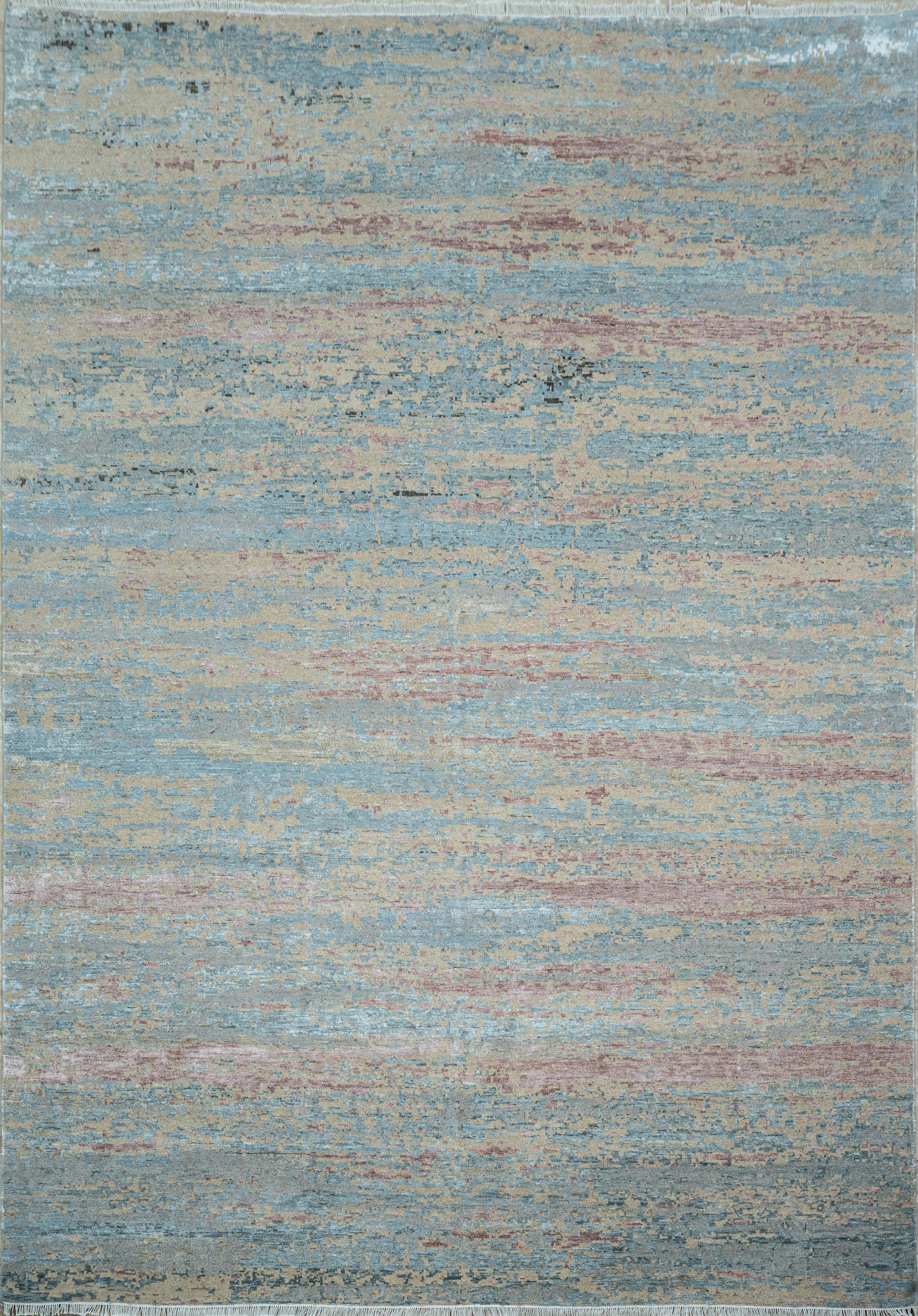Abstract Design Handknotted Carpet DIA- 330
