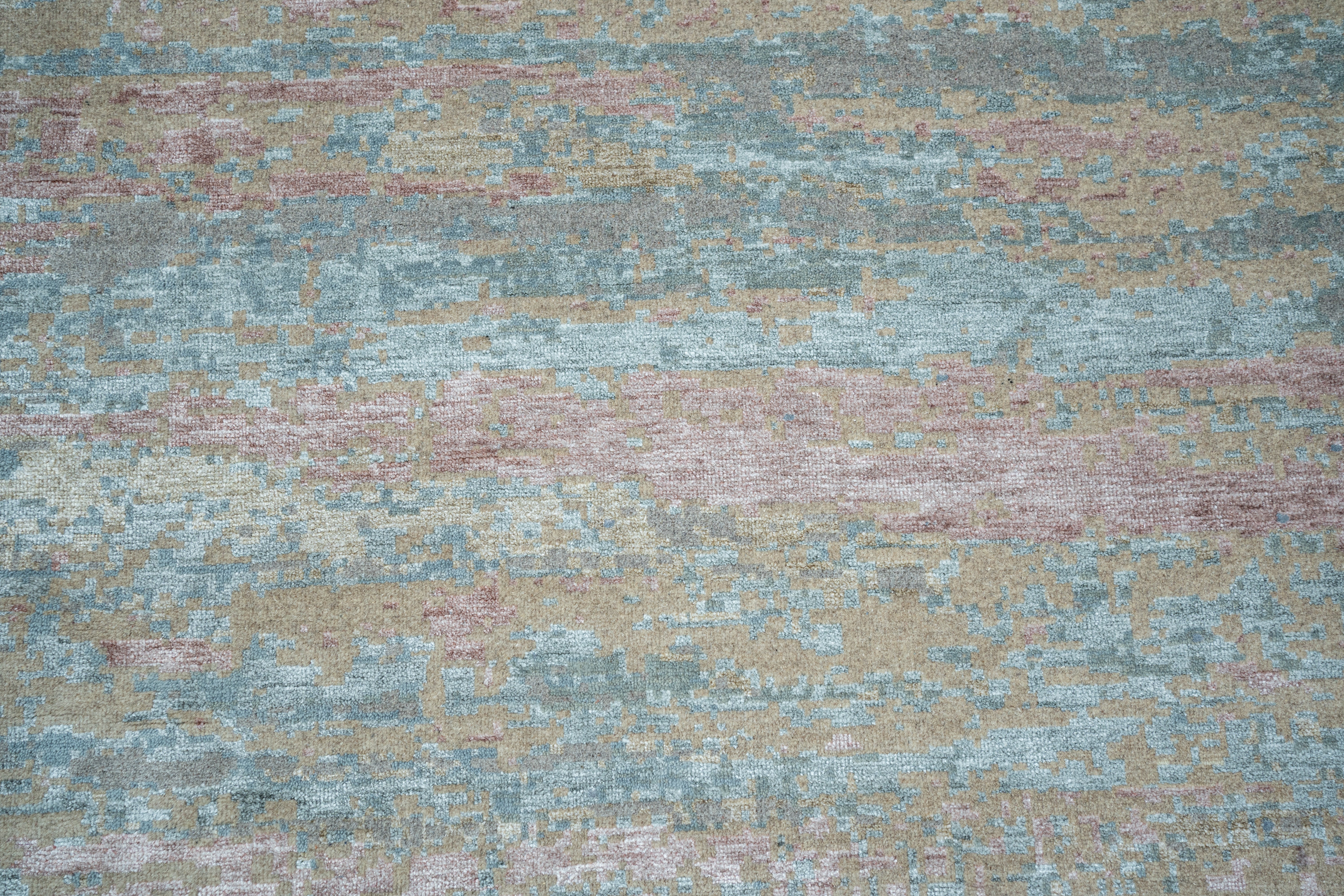 Abstract Design Handknotted Carpet DIA- 330