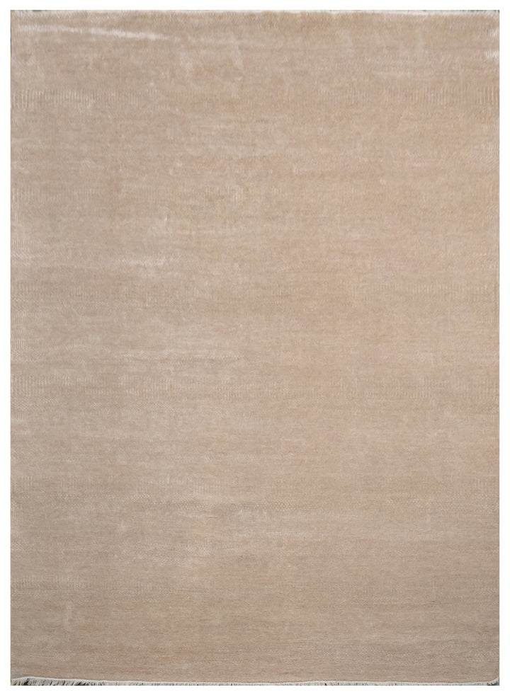 Handknotted Rug  DIA- 110 MCN Beaver & Dark Vanilla