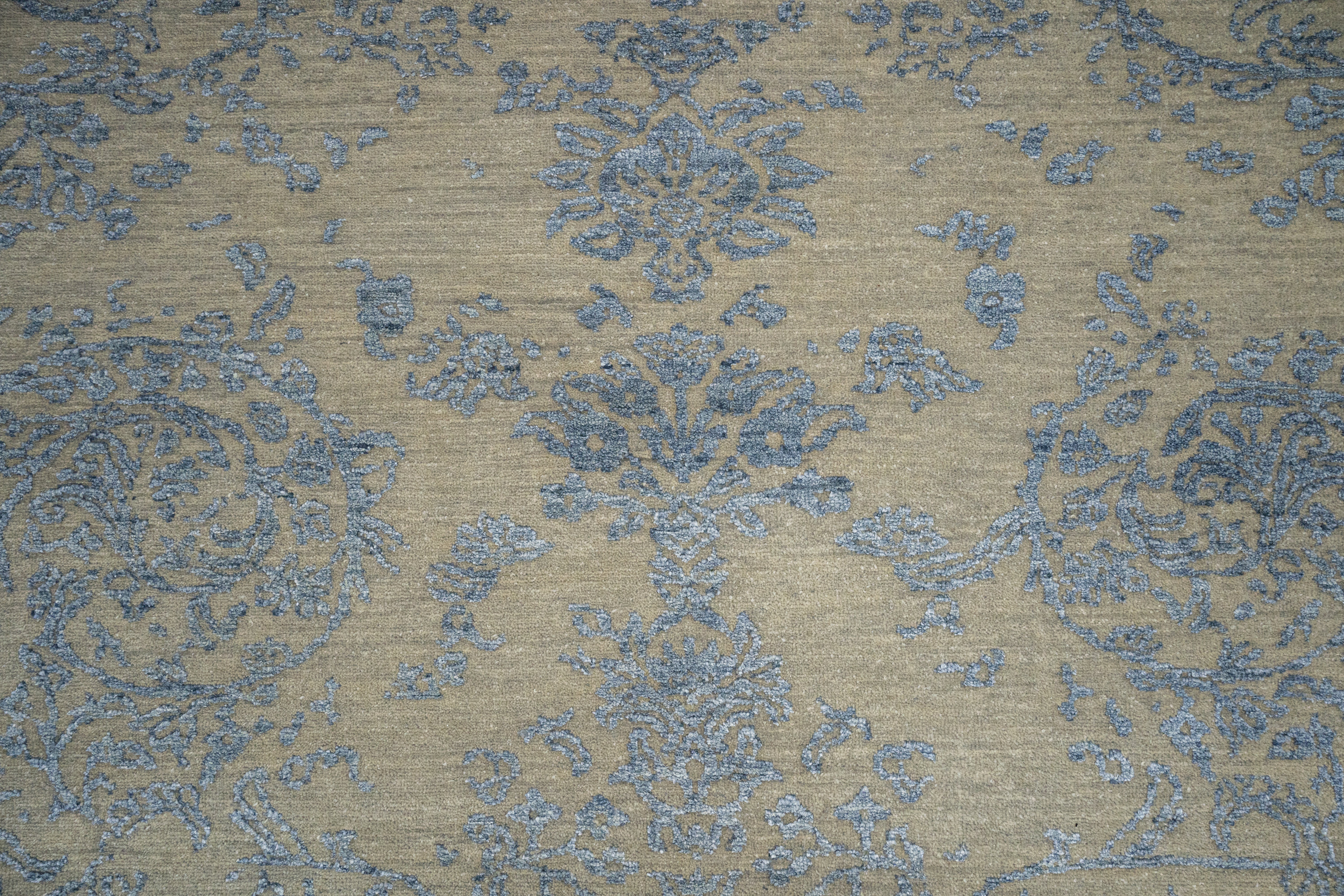 Handknotted Modern Carpet, DIA- 1186 JK ROUND