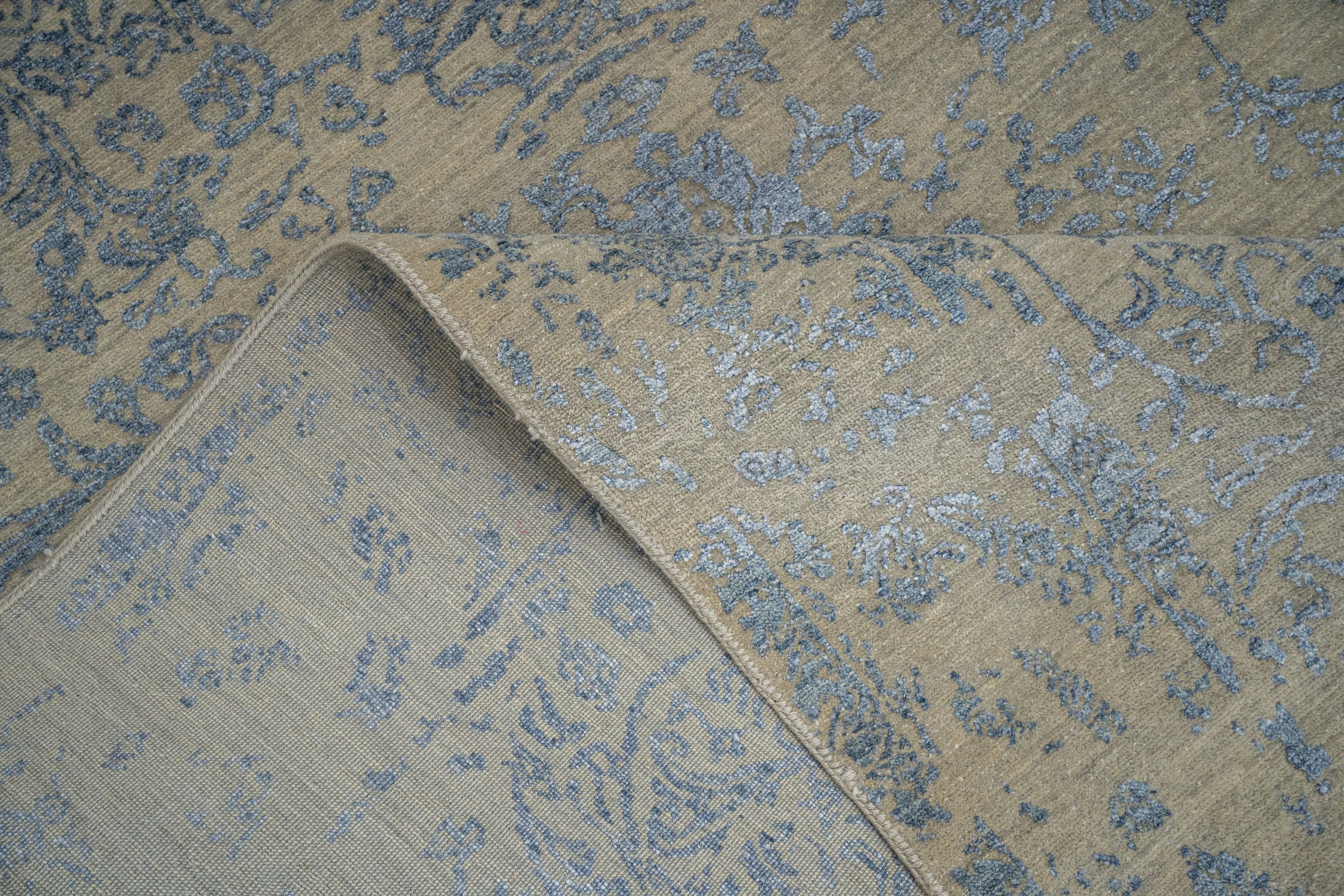 Handknotted Modern Carpet, DIA- 1186 JK ROUND