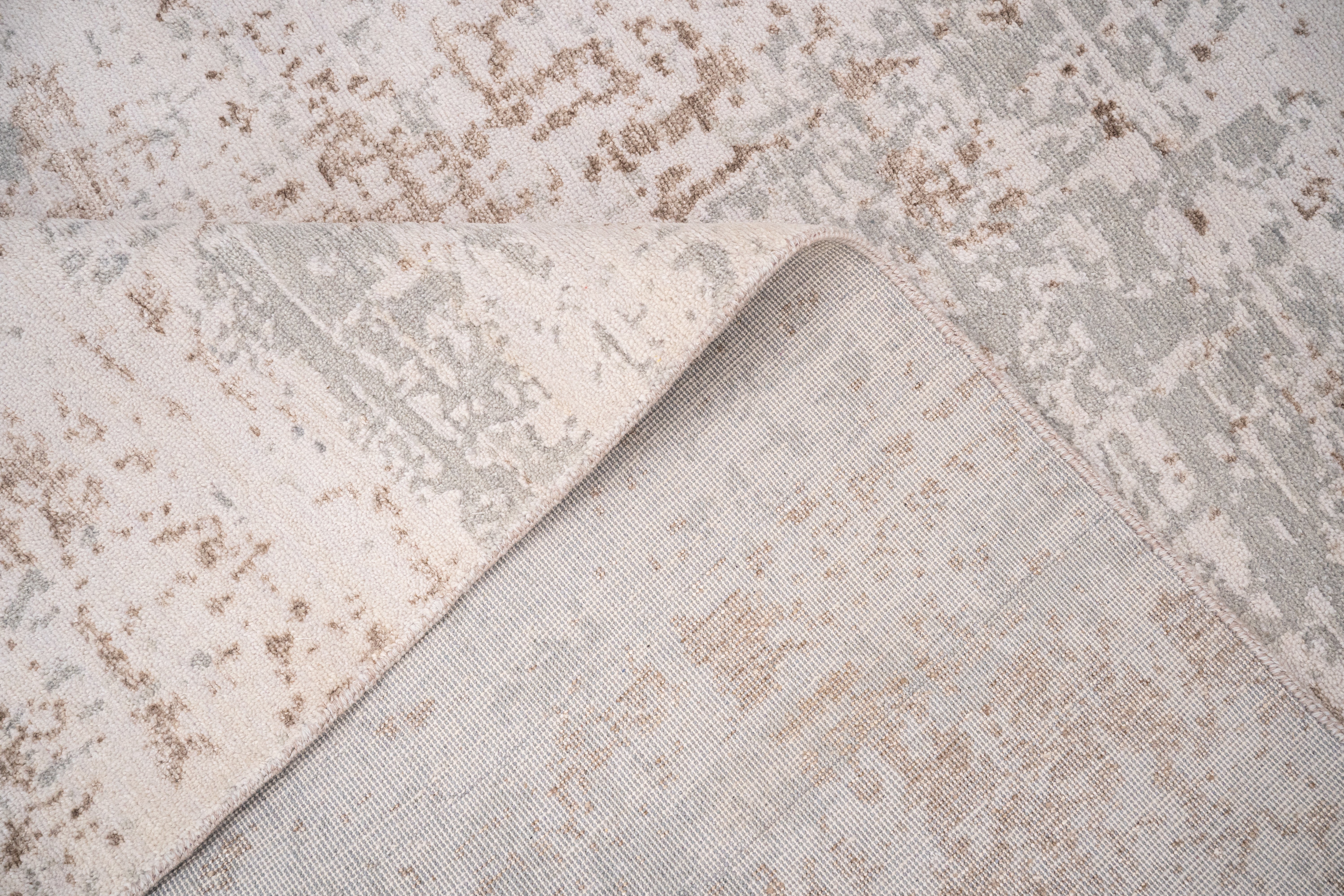 Abstract Design  Handknotted Carpet DIA- 1239