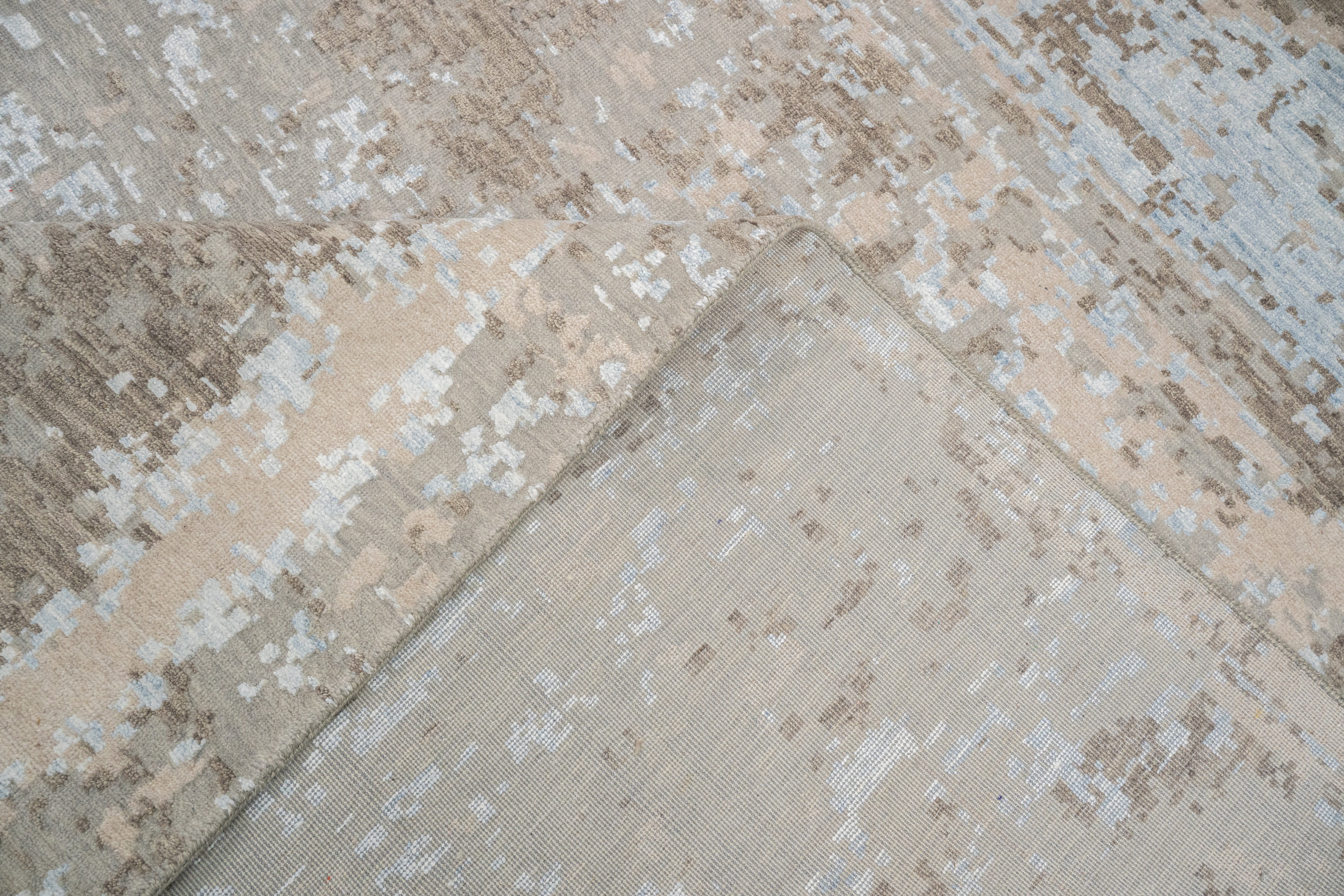 Abstract Design Handknotted Carpet DIA- 1255 GALAXY Floor