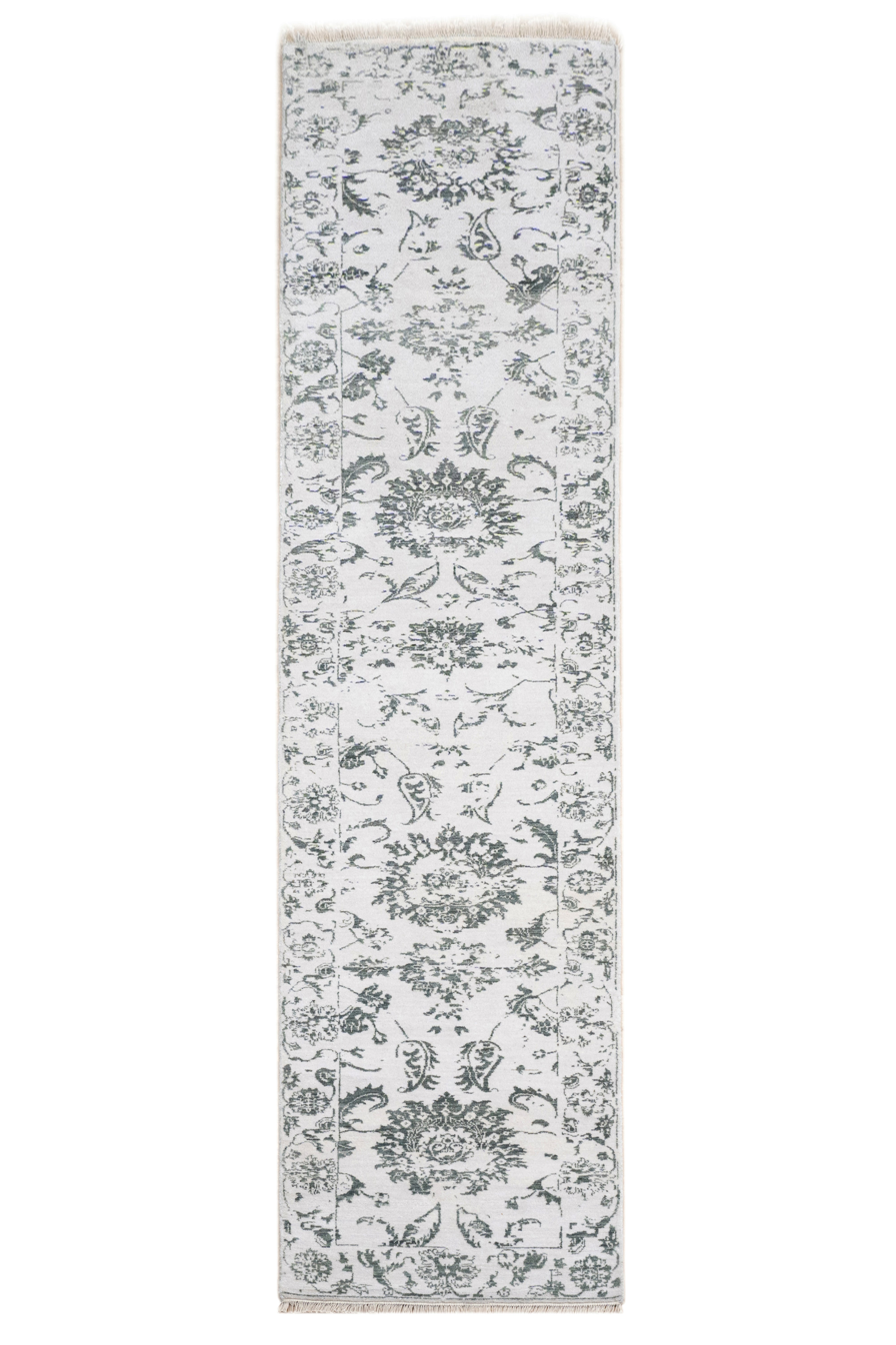 Handknotted Runner Rug DIA- 127 JK-A