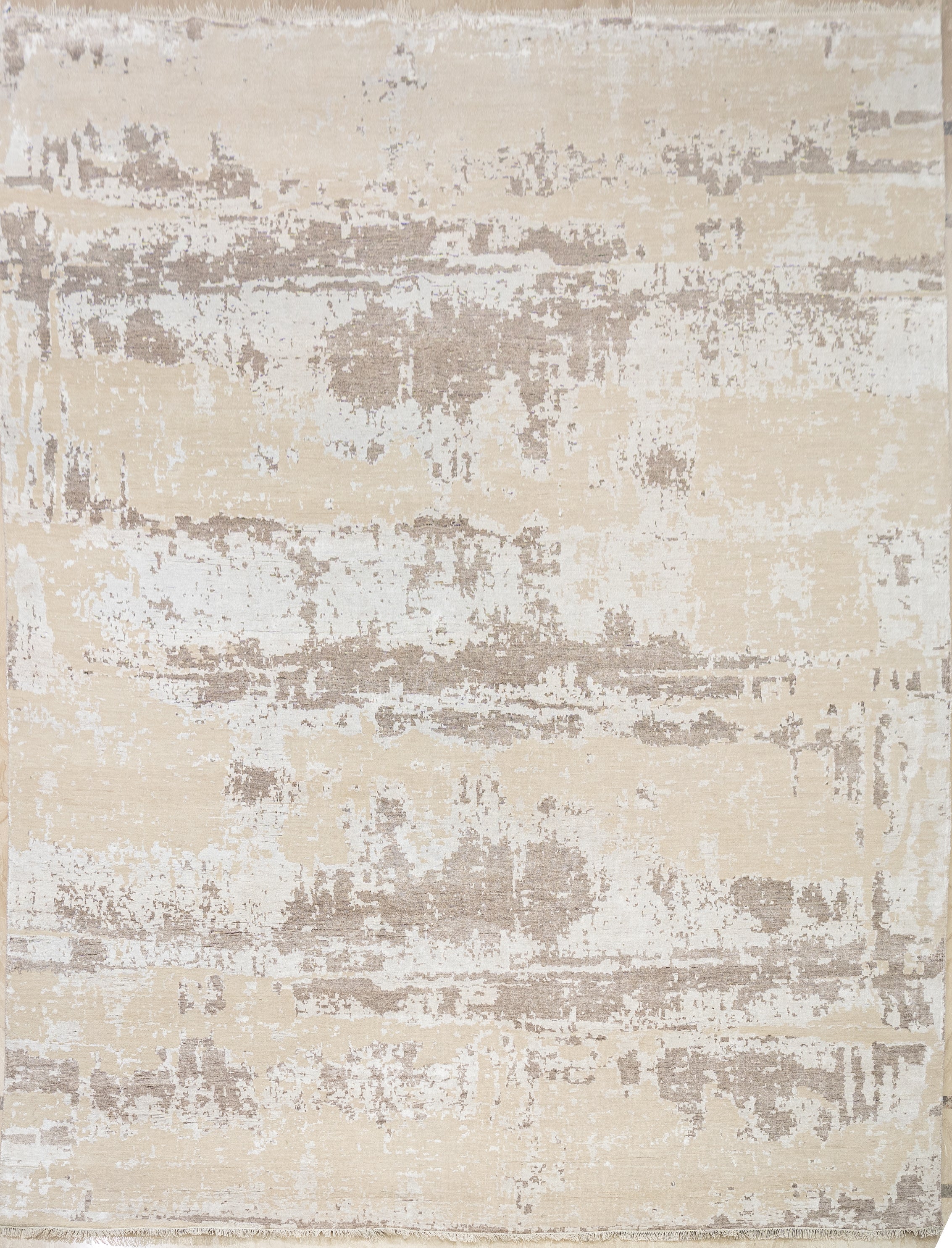 Abstract Design  Handknotted Carpet DIA- 137 GALAXY 23, IVORY & MULTI