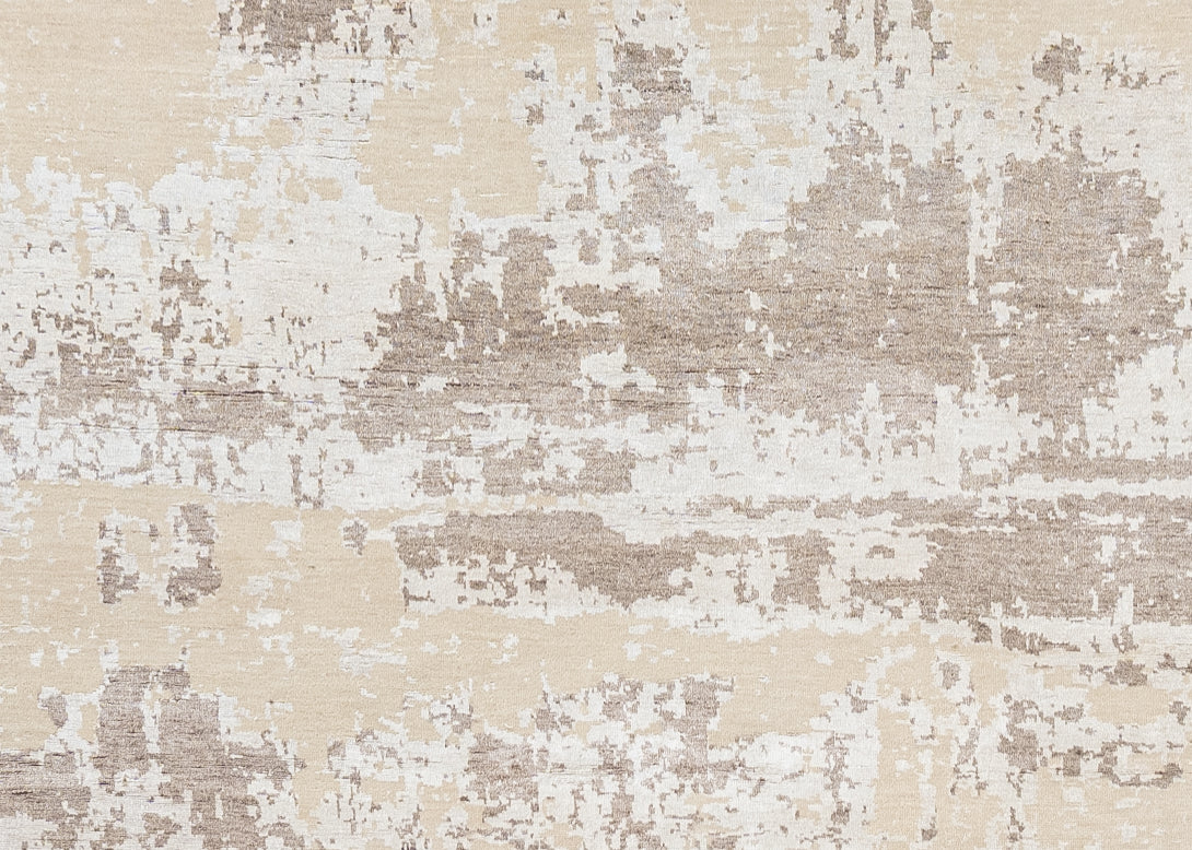 Abstract Design  Handknotted Carpet DIA- 137 GALAXY 23, IVORY & MULTI