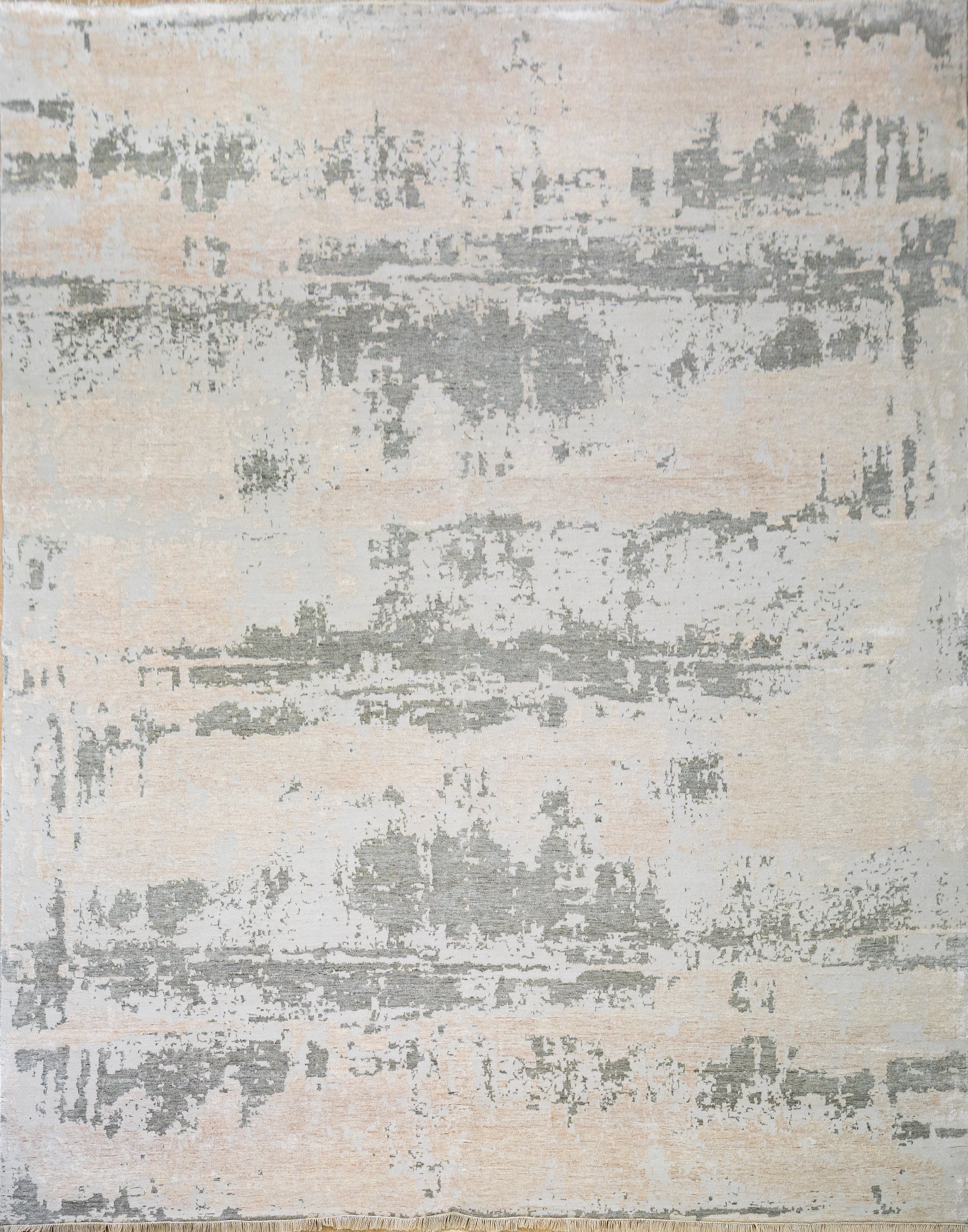 Abstract Design Handknotted Carpet DIA- 146