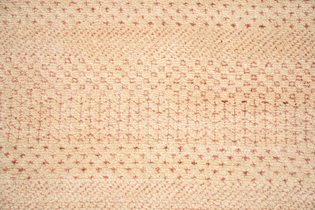 Handknotted Carpet, DIA- 1316 MCN, Natural & Copper