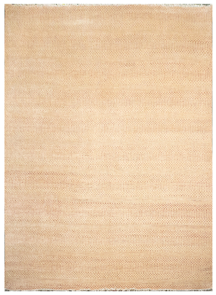 Handknotted Carpet, DIA- 1316 MCN, Natural & Copper