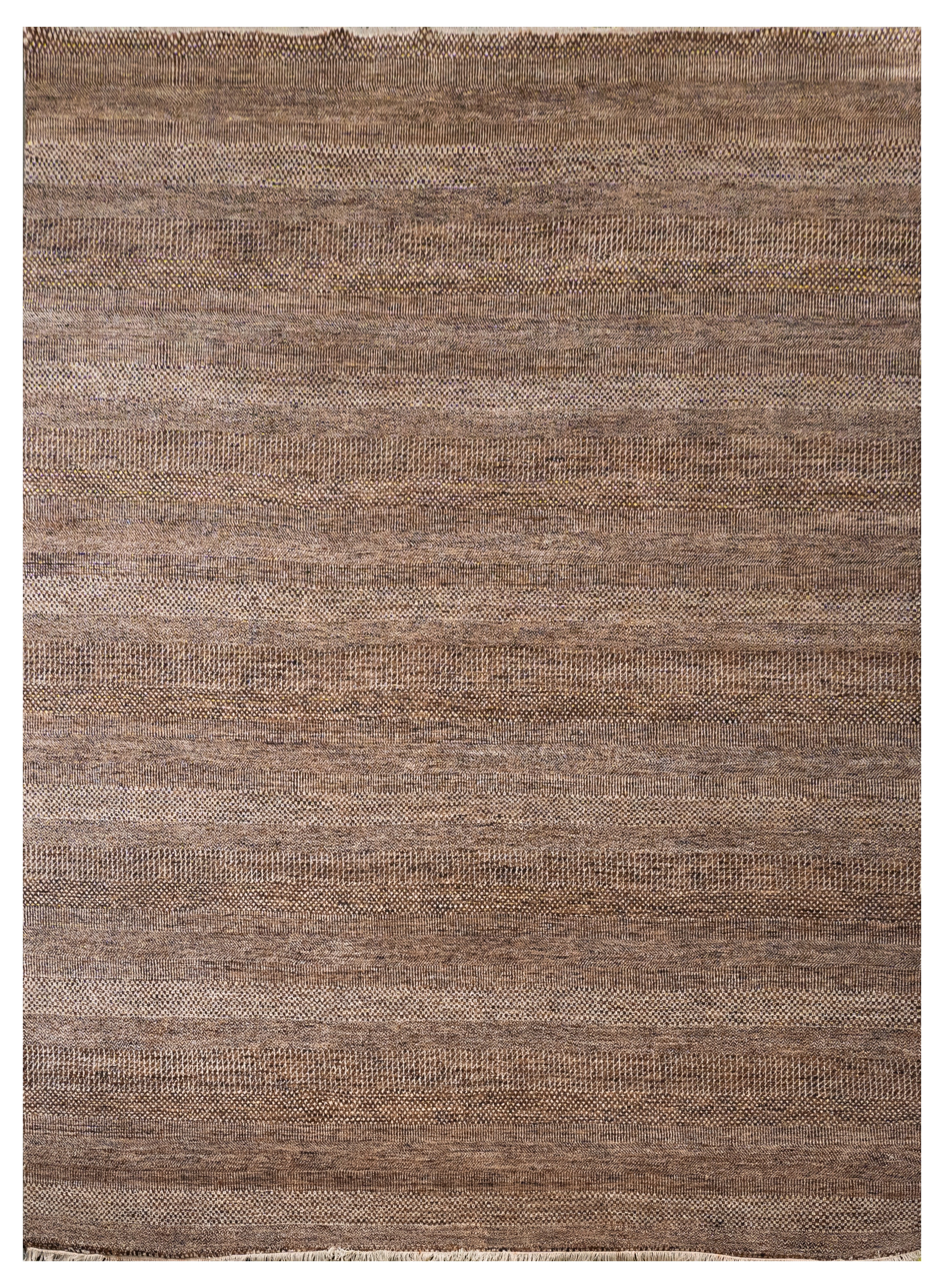 Handknotted Carpet DIA- 1506 MCN,  Brown & Cream