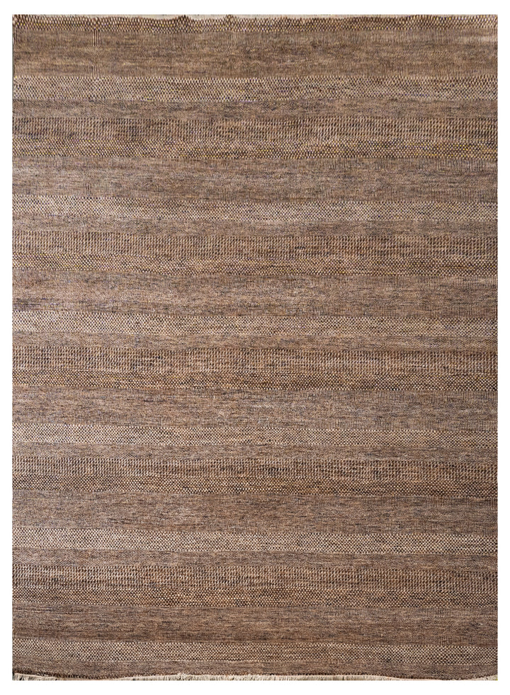 Handknotted Carpet DIA- 1506 MCN,  Brown & Cream
