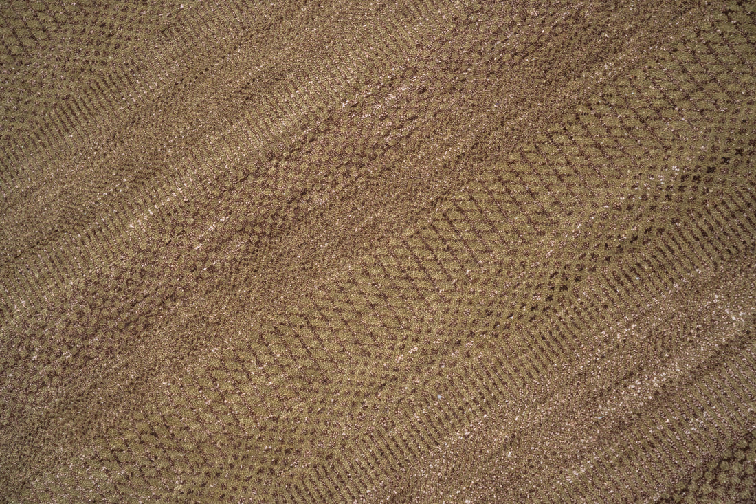 Handknotted Carpet DIA- 1529 MCN,  Natural & Brown