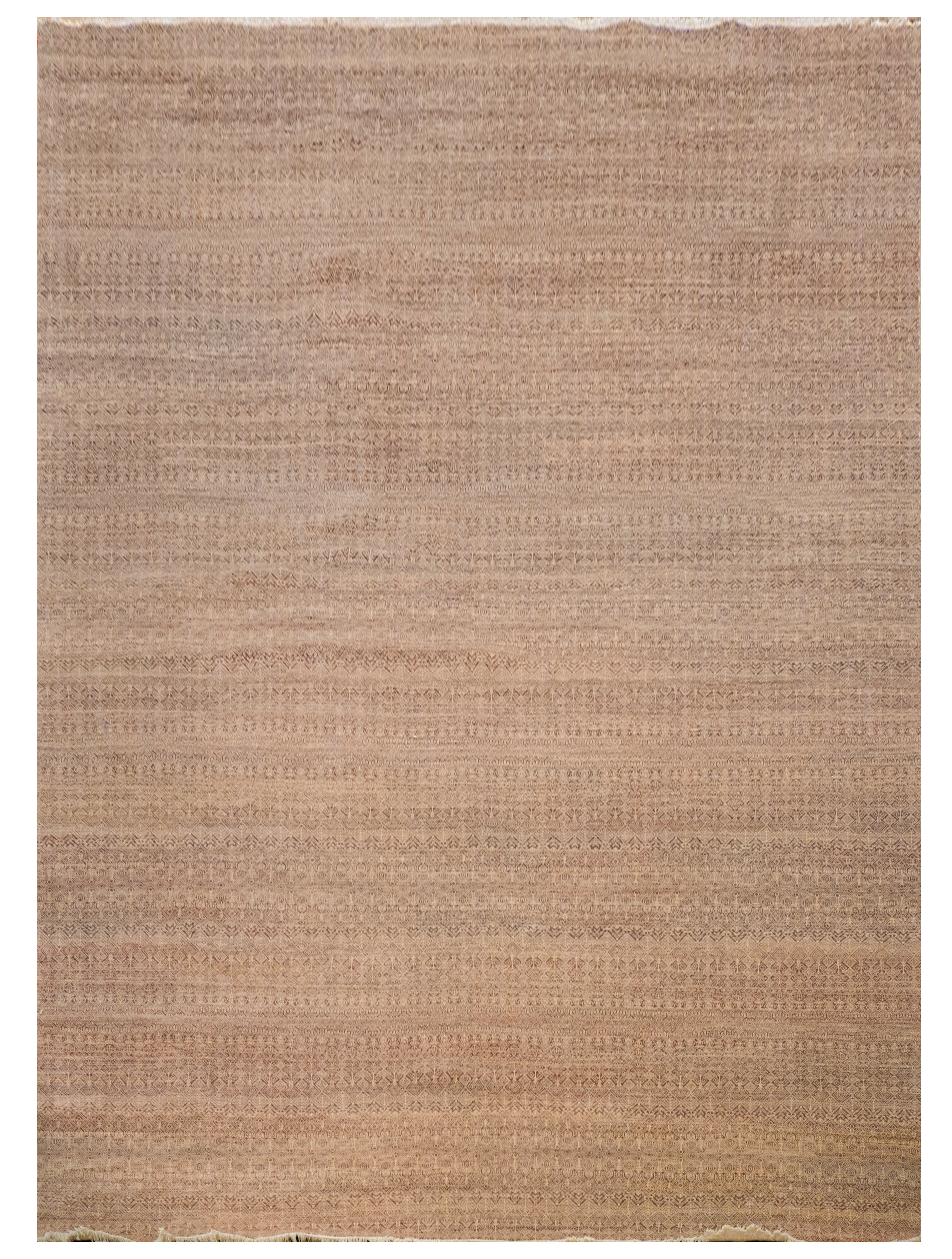 Handknotted Carpet DIA- 1547 MCD,  Natural & Brown