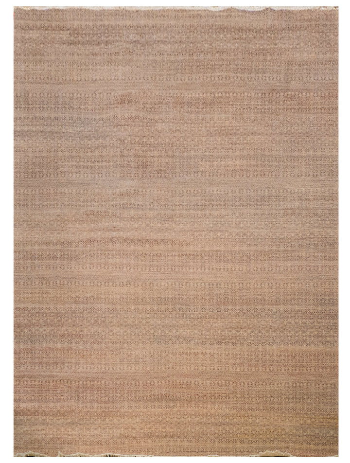 Handknotted Carpet DIA- 1547 MCD,  Natural & Brown