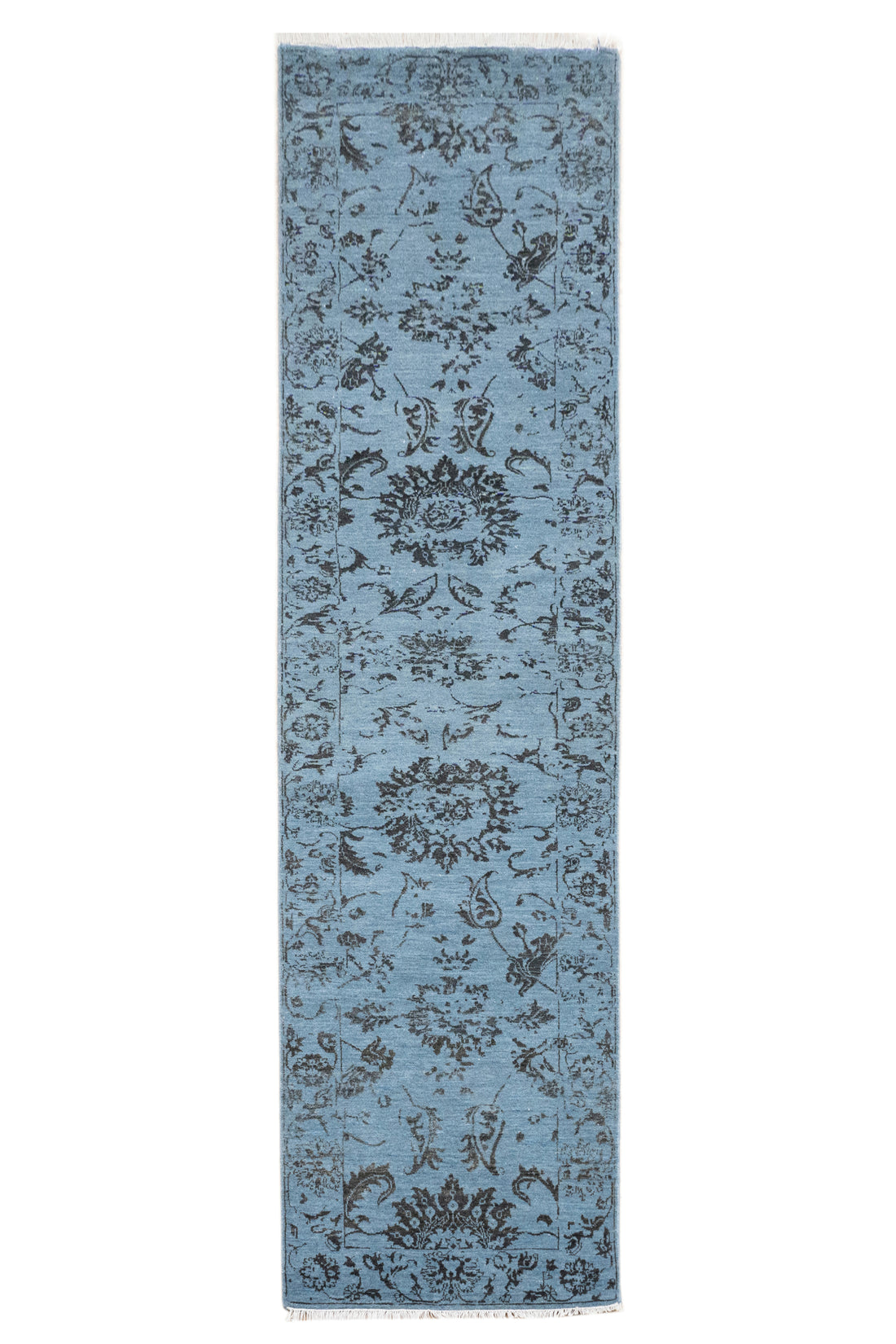 Handknotted Carpet DIA- 1601 JK-A, J.Blue & Charcoal