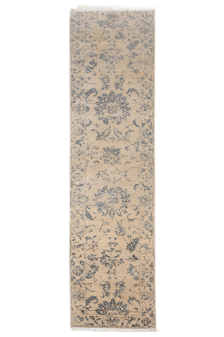 Handknotted Carpet  DIA- 1605 JK-A,Taupe & Gray