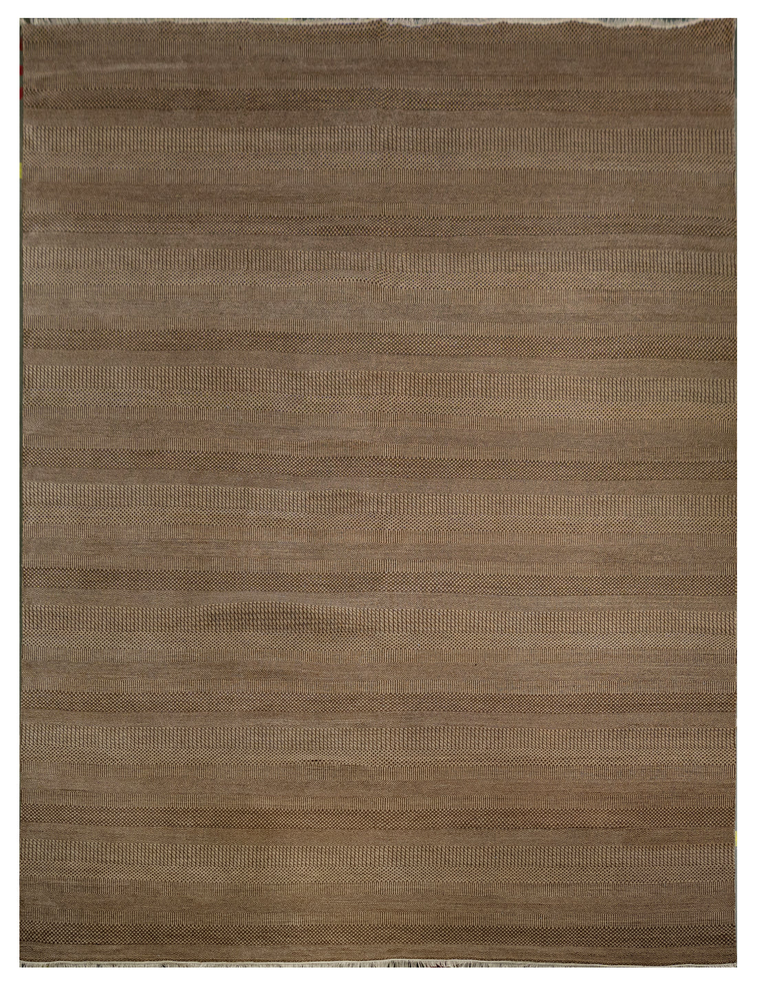 Handknotted Carpet DIA- 1661 MCN,  Natural & Brown