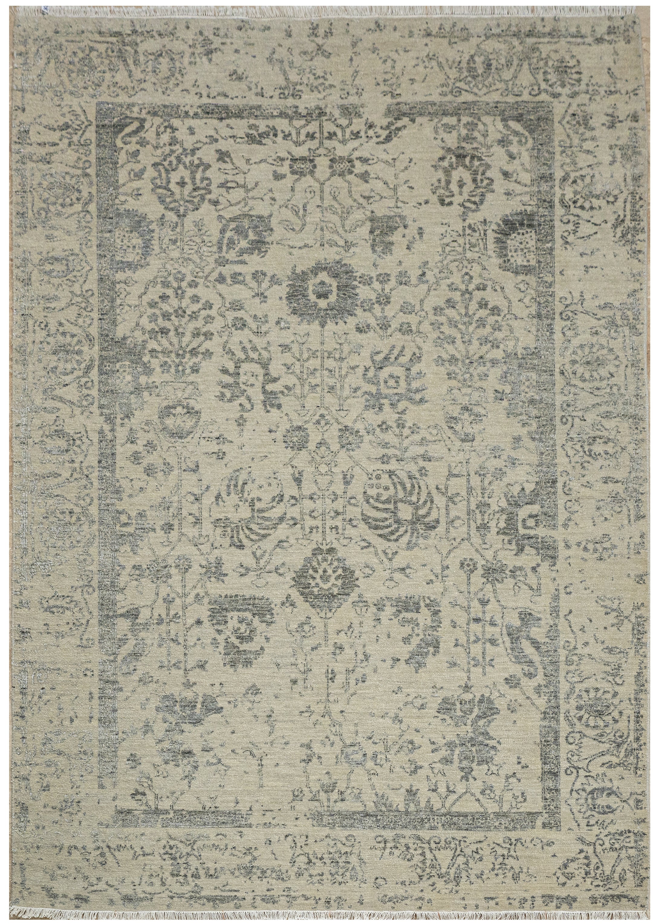 Handknotted Modern Carpet, DIA- 1688 VASE 3
