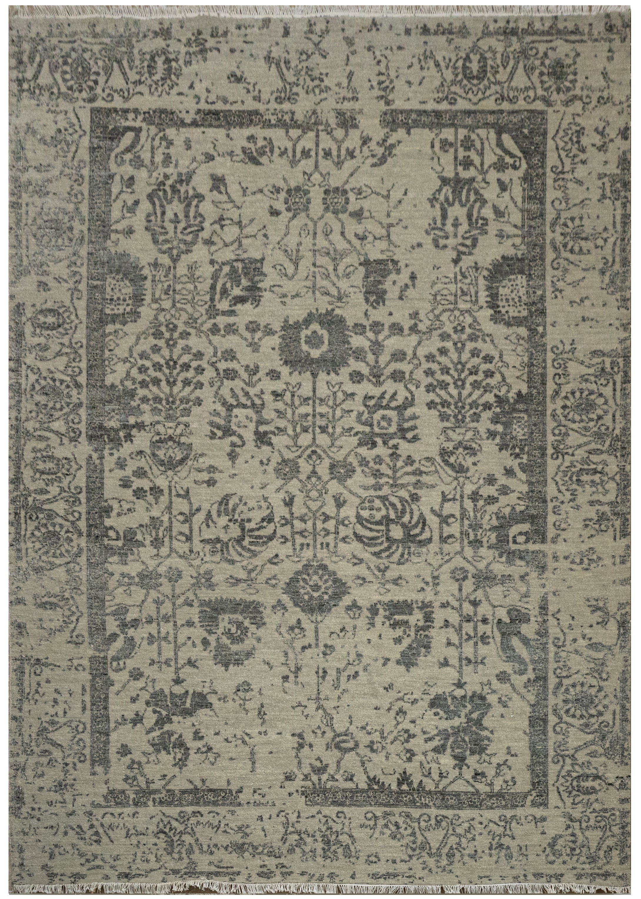 Handknotted Modern Carpet, DIA- 1691 VASE 3