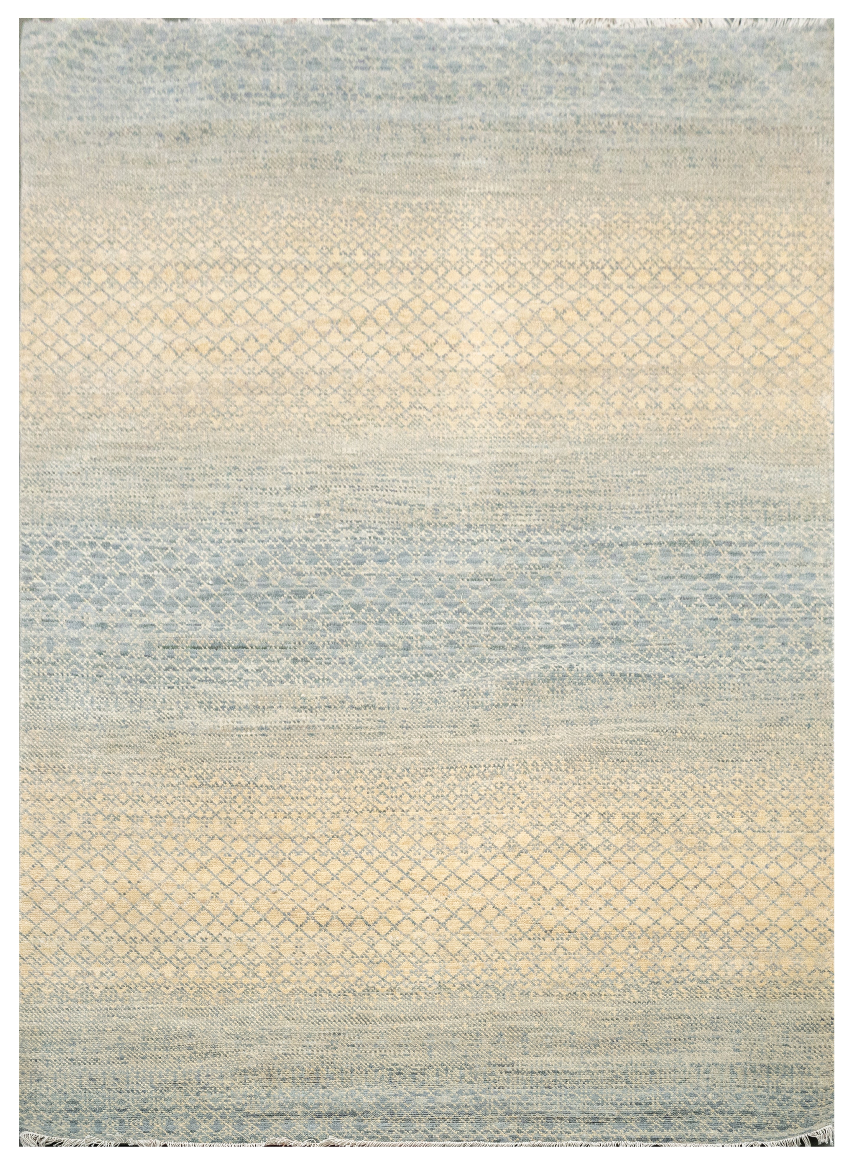 Handknotted Carpet, DIA- 1701 DCM, Silver & Gold