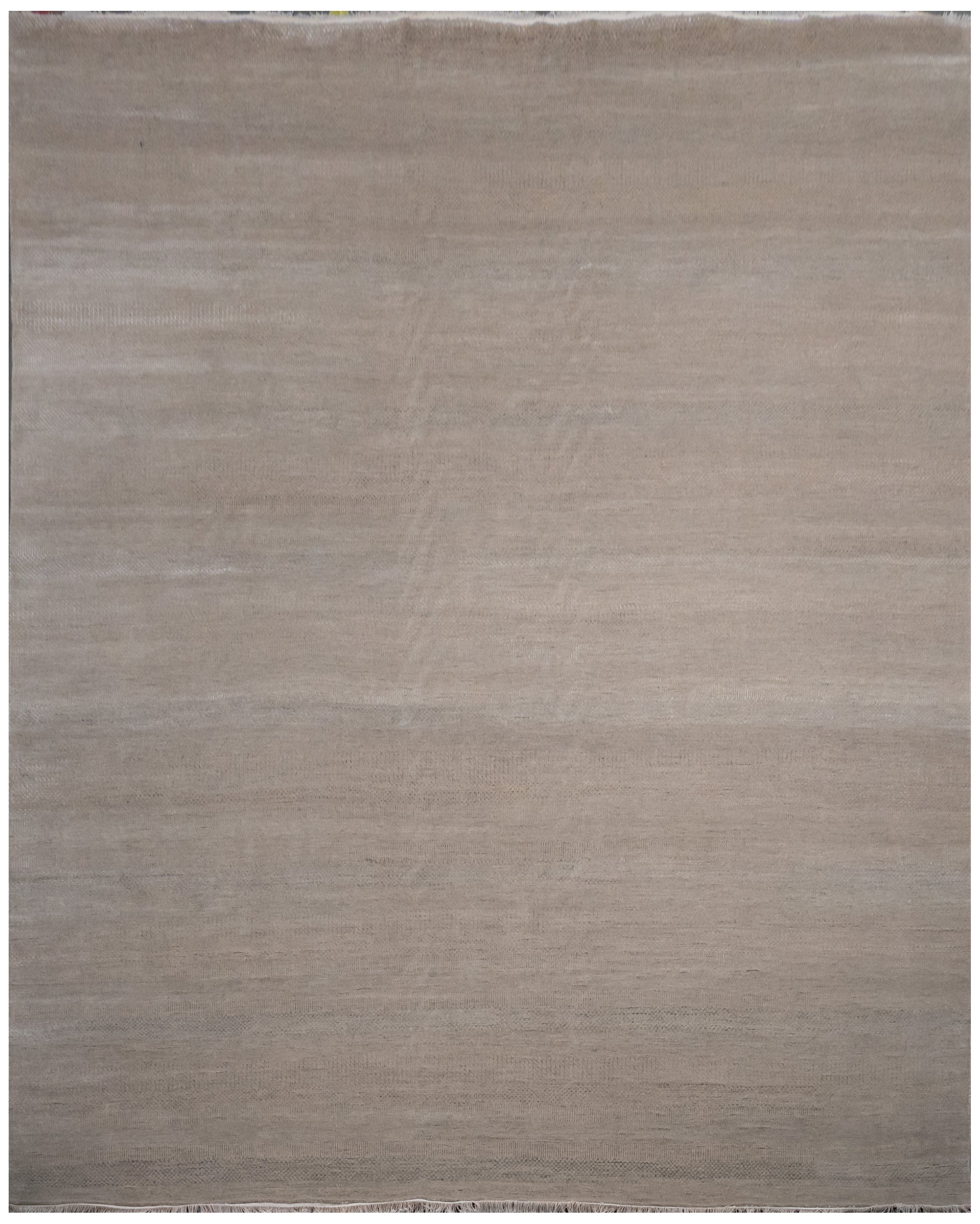 Handknotted Carpet DIA- 1722 MCN,  Natural & Gray