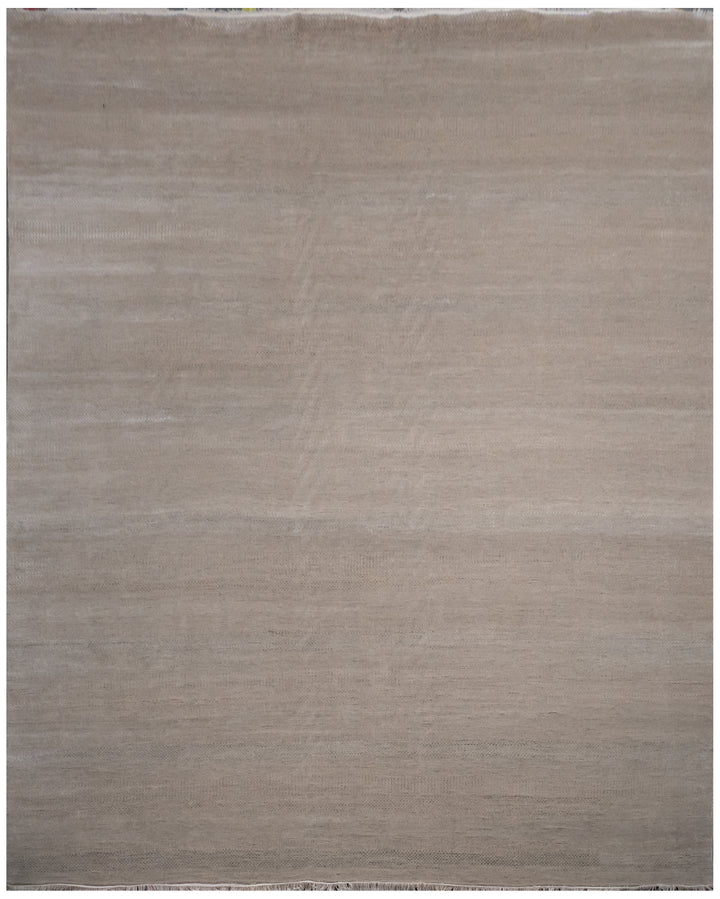 Handknotted Carpet DIA- 1722 MCN,  Natural & Gray