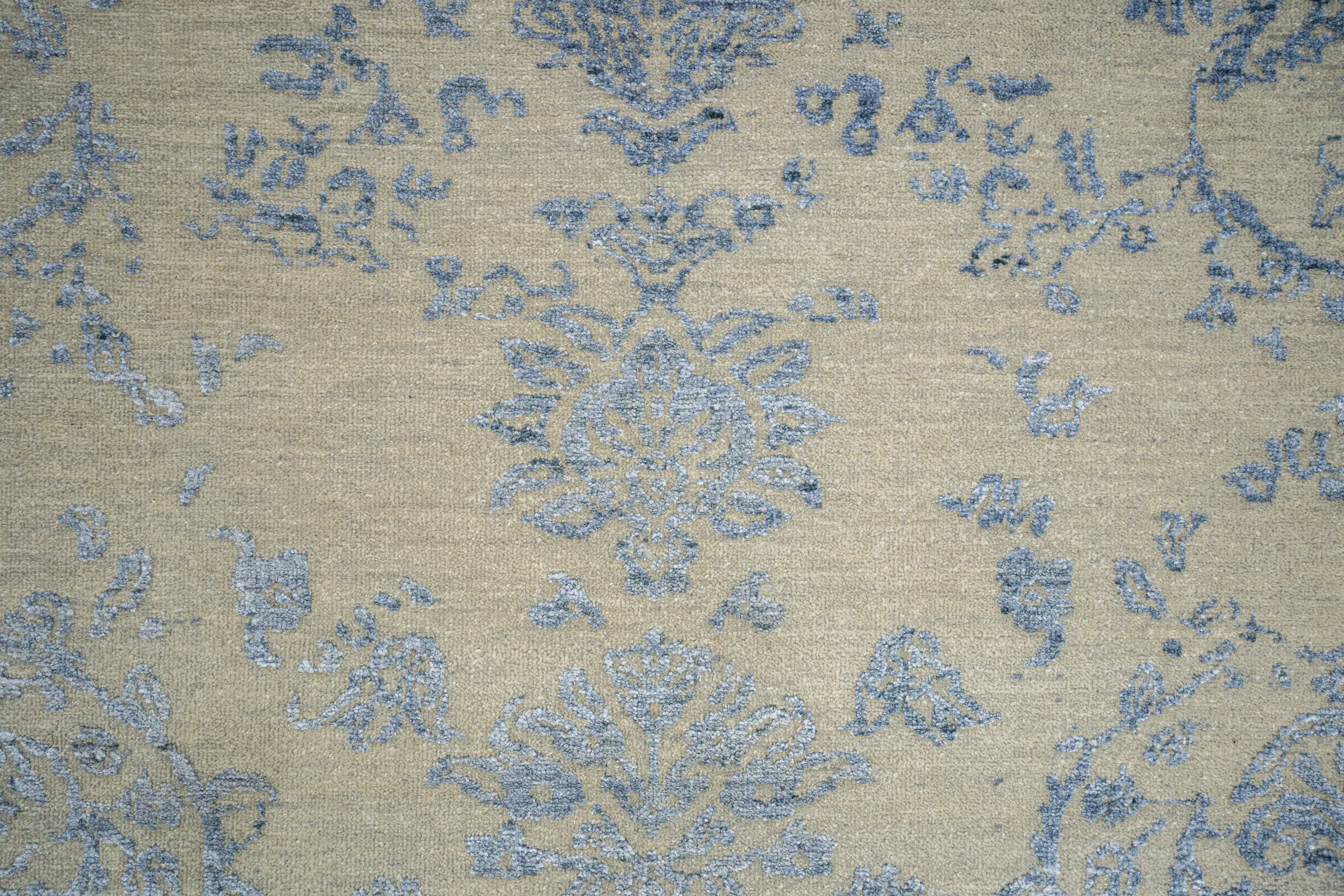 Handknotted Modern Carpet, DIA- 1723 JK ROUND