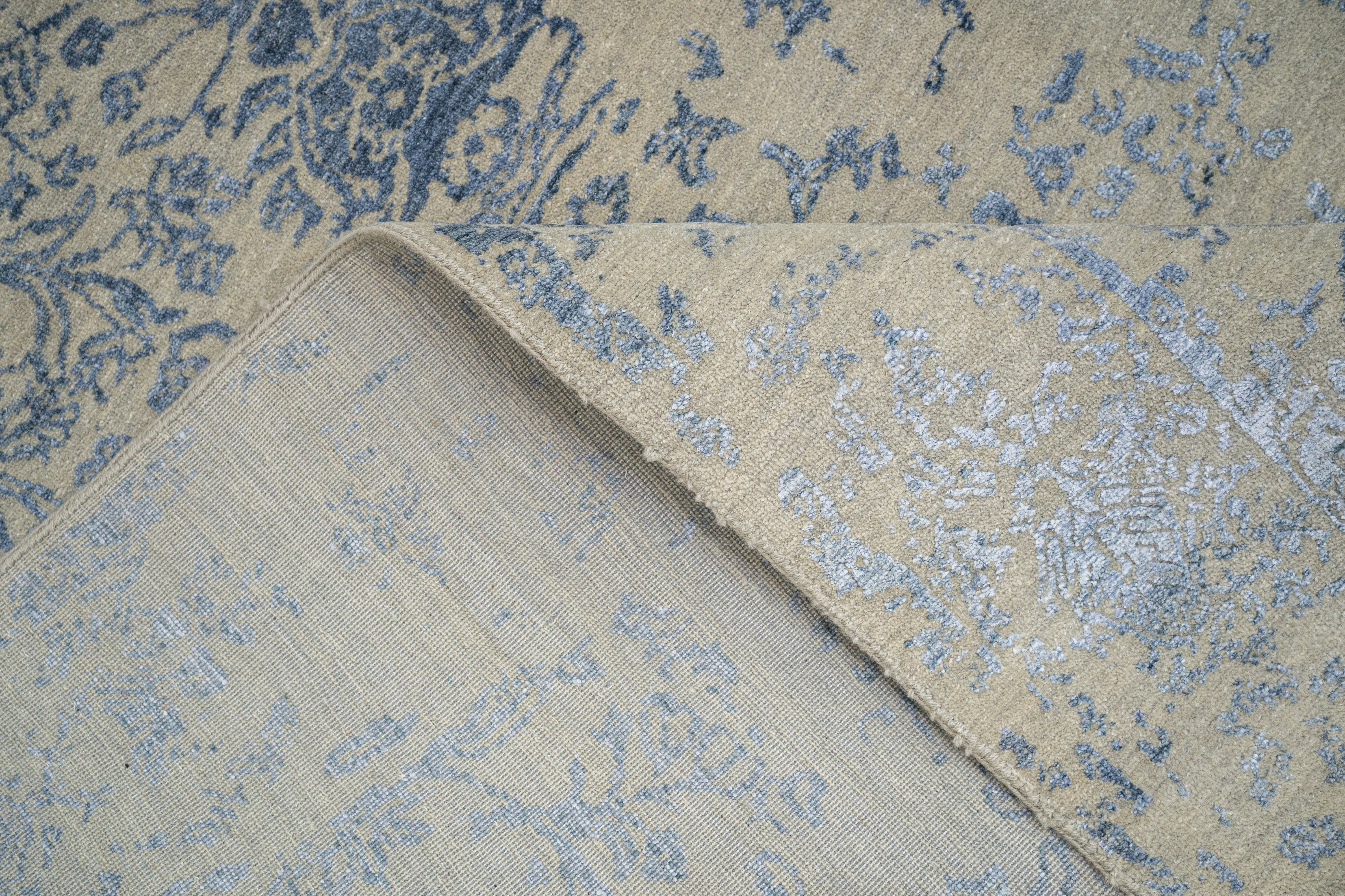 Handknotted Modern Carpet, DIA- 1723 JK ROUND