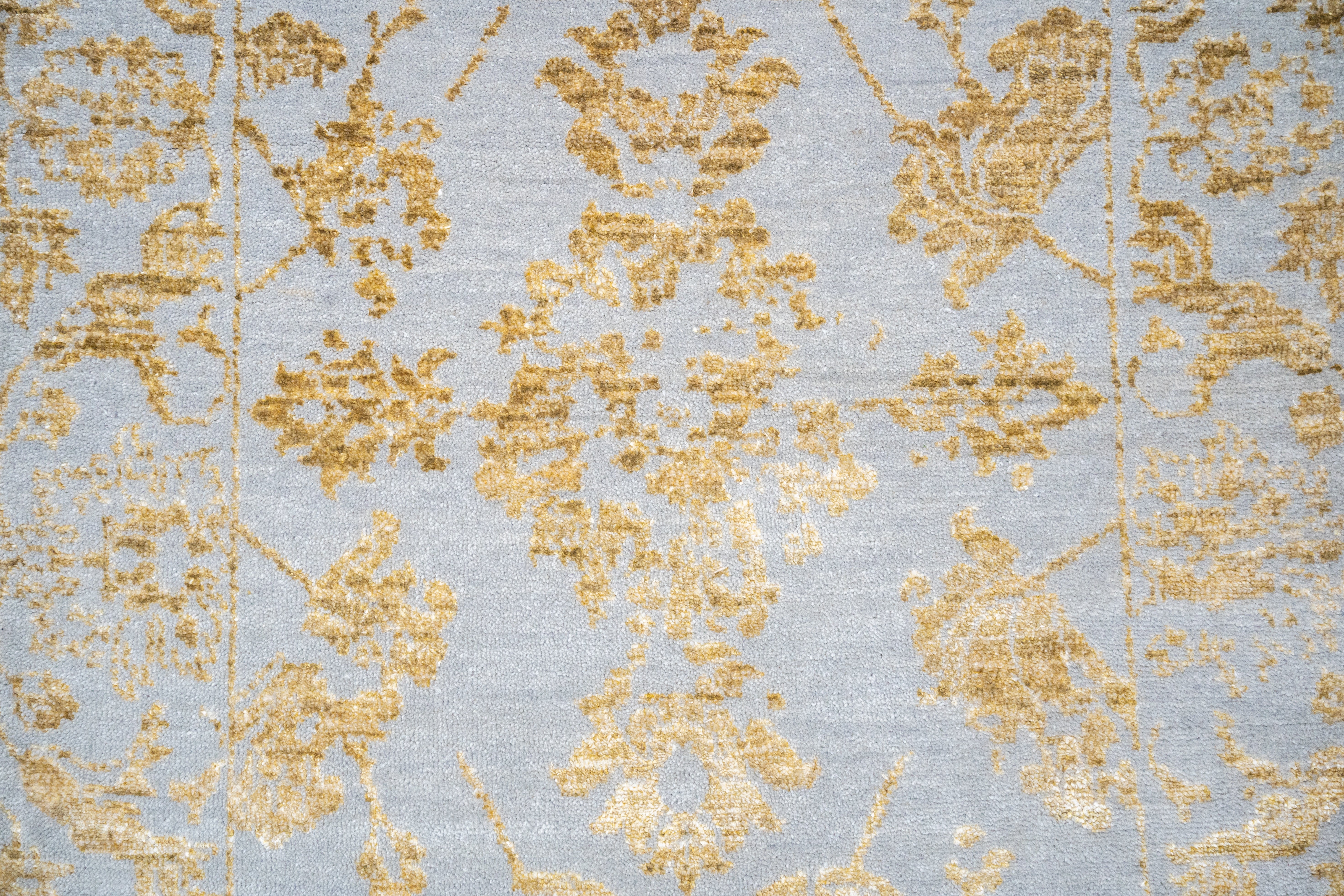 Handknotted Runner Rug DIA- 181 JK-A