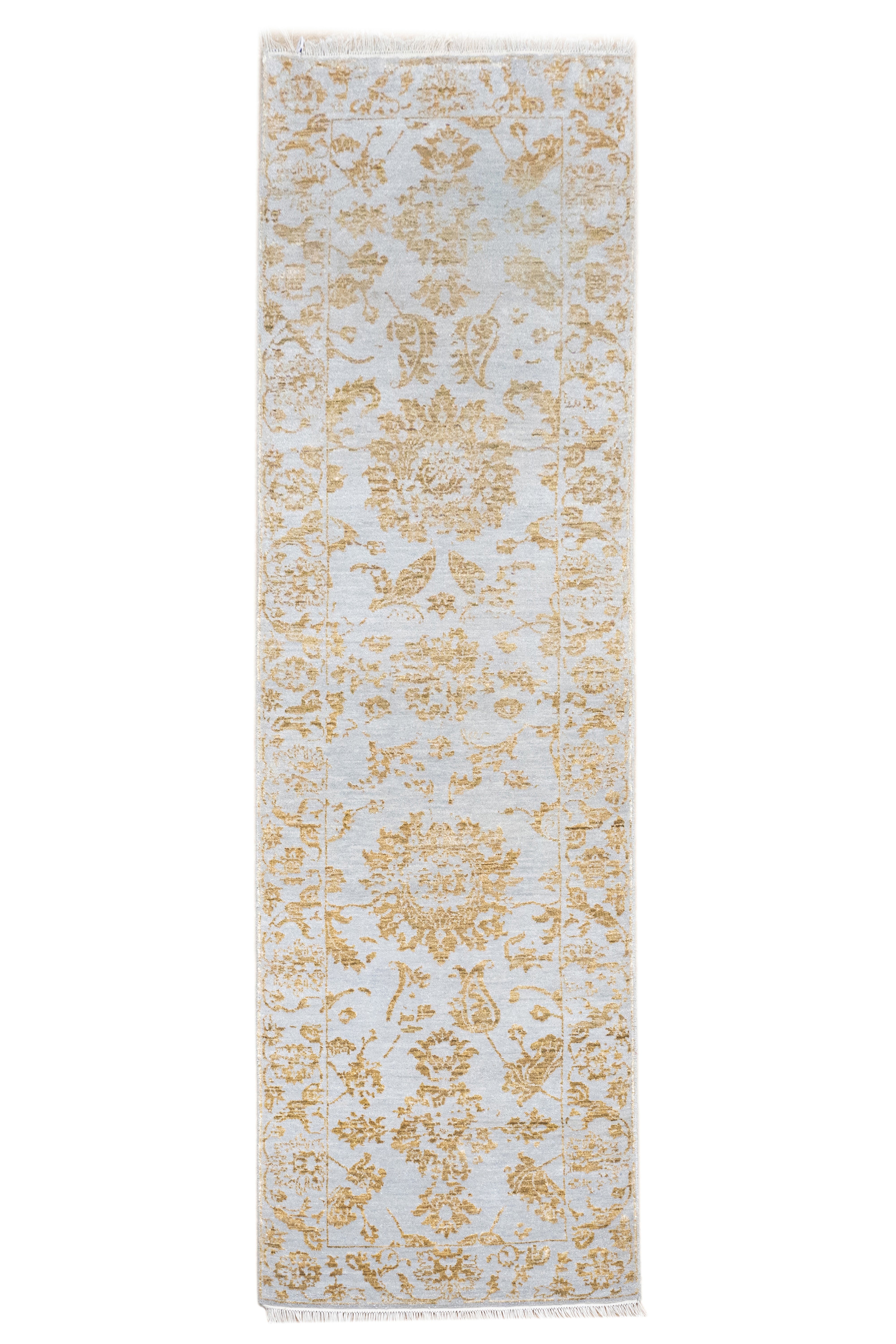 Handknotted Runner Rug DIA- 181 JK-A